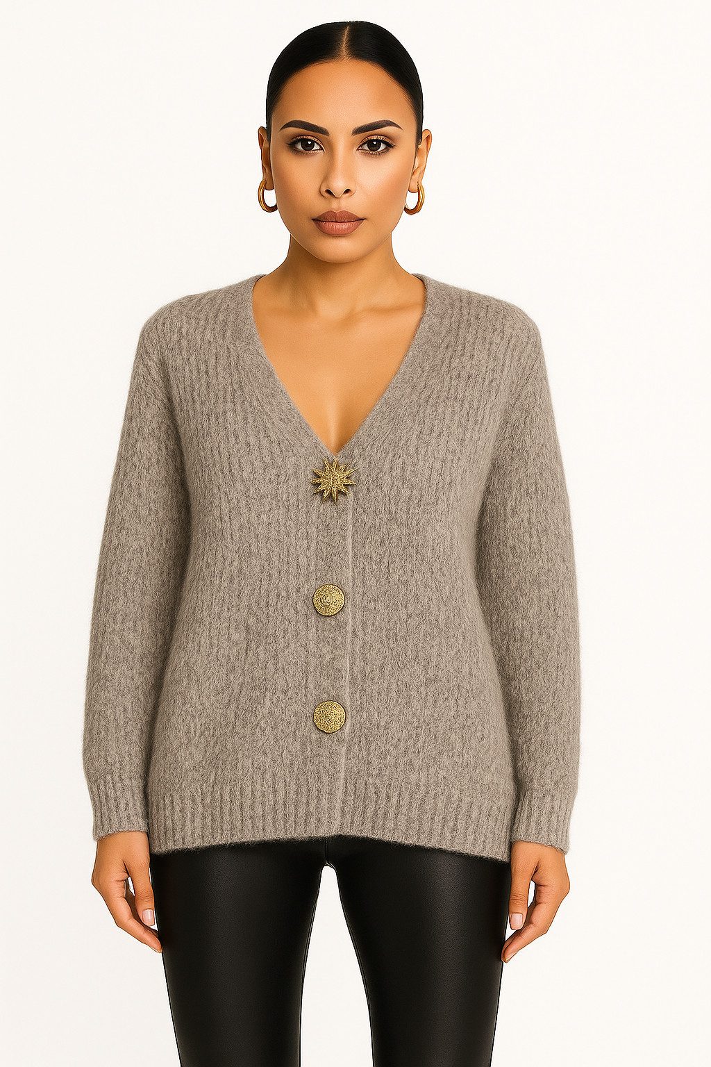 Worldclassca Cardigan WORLDCLASSCA Strickjacke Oversize Cardigan günstig online kaufen