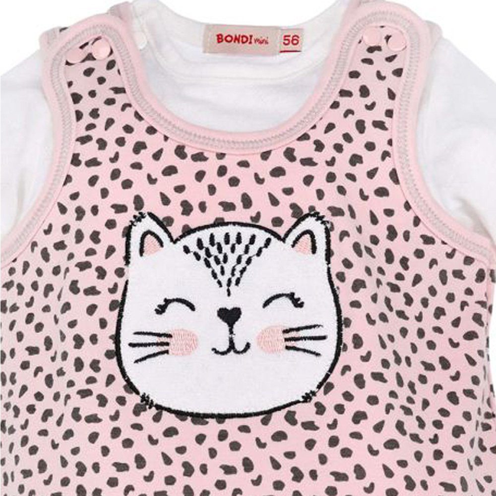 BONDI Strampler BONDI Baby Strampler 'Kätzchen' mit Leoprint 93706