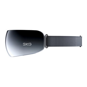 SKG Gesichtsmassagegerät E7-EN Augen- und Schläfenmassagegerät – Silber 1500 mAh mit USB-C