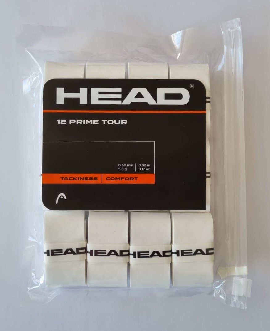 Head Tennisschläger Tennisgriffband HEAD 12 Захватные ленты Prime Tour 12 pcs Pack (Overgrip)