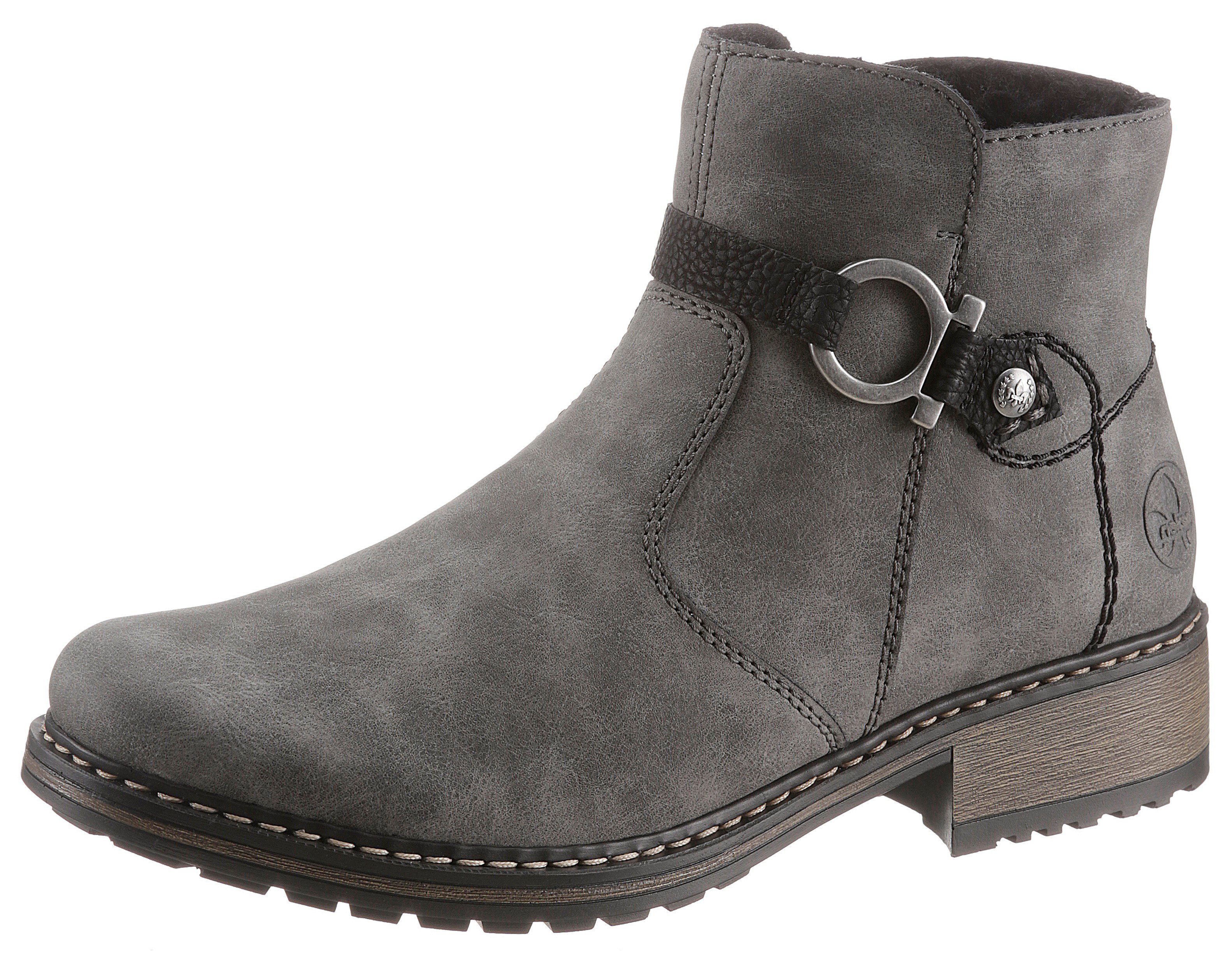 Rieker Stiefelette mit Schmuckspange