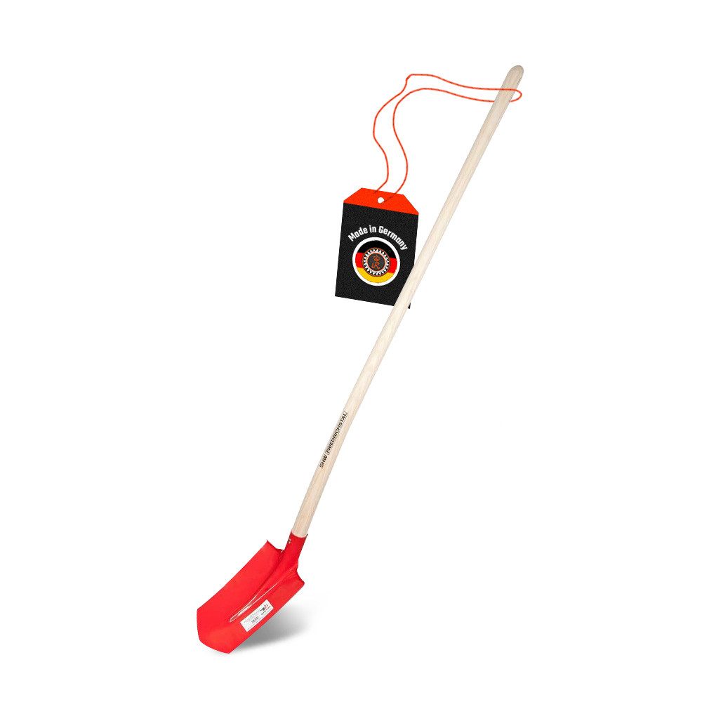 SHW Schaufel SHW Kabelgrabenschaufel mit Tritt und Eschenstiel 135 cm günstig online kaufen