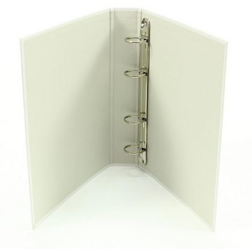 Livepac Office Aktenordner 3x Ringbuch / DIN A5 / 4-Ring Ordner / Farbe: je 1x weiß, schwarz un