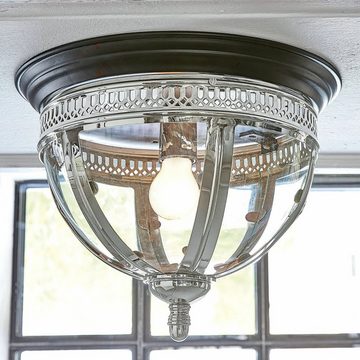 Mirabeau Wandleuchte Wand- & Deckenlampe Toole silber/schwarz