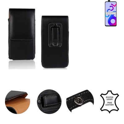 K-S-Trade Handyhülle für Coolpad Cool 6, Holster Gürteltasche Handy Hülle Schutzhülle Handyhülle Leder