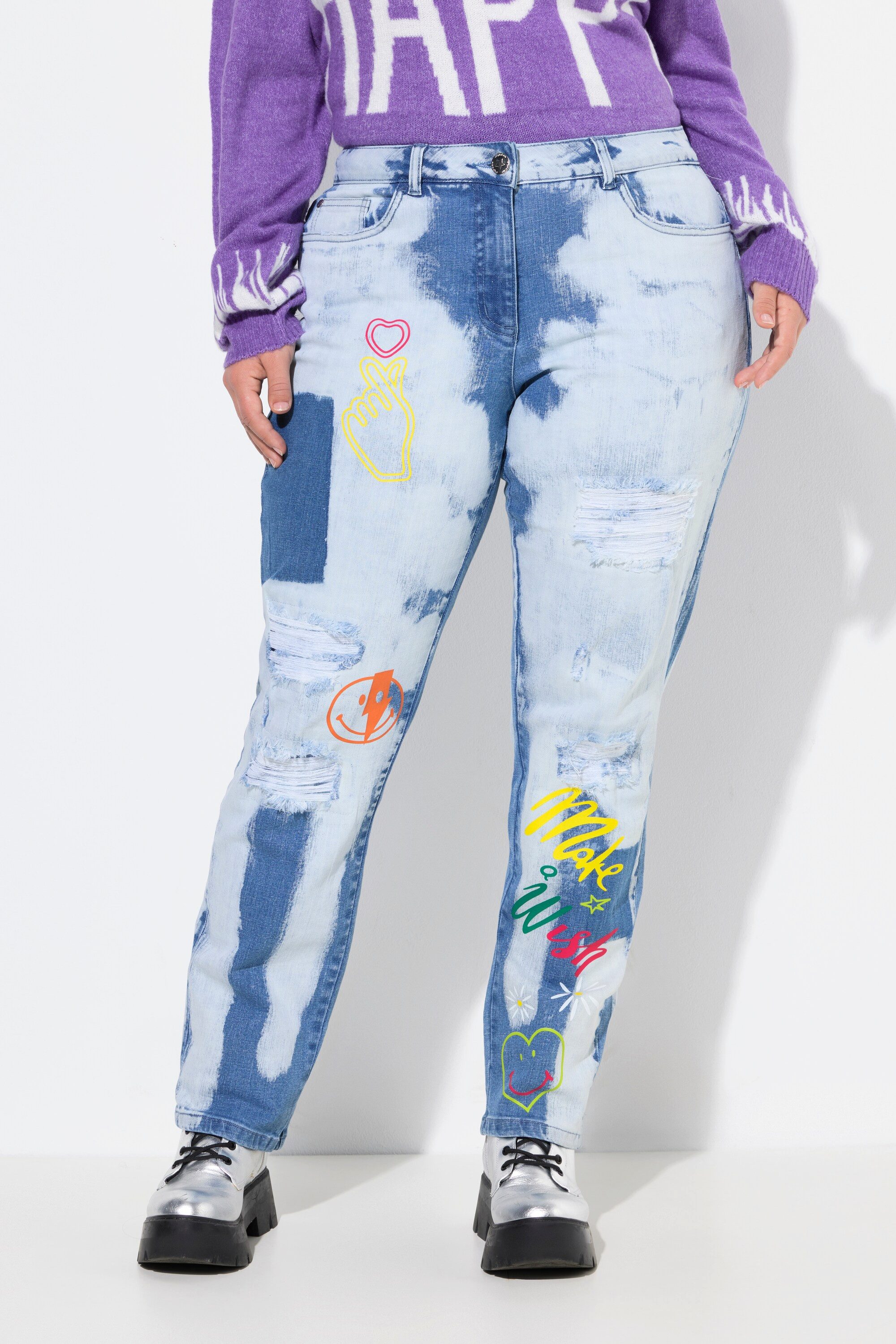 Angel of Style Regular-fit-Jeans Boyfriend-Jeans 5-Pocket günstig online kaufen
