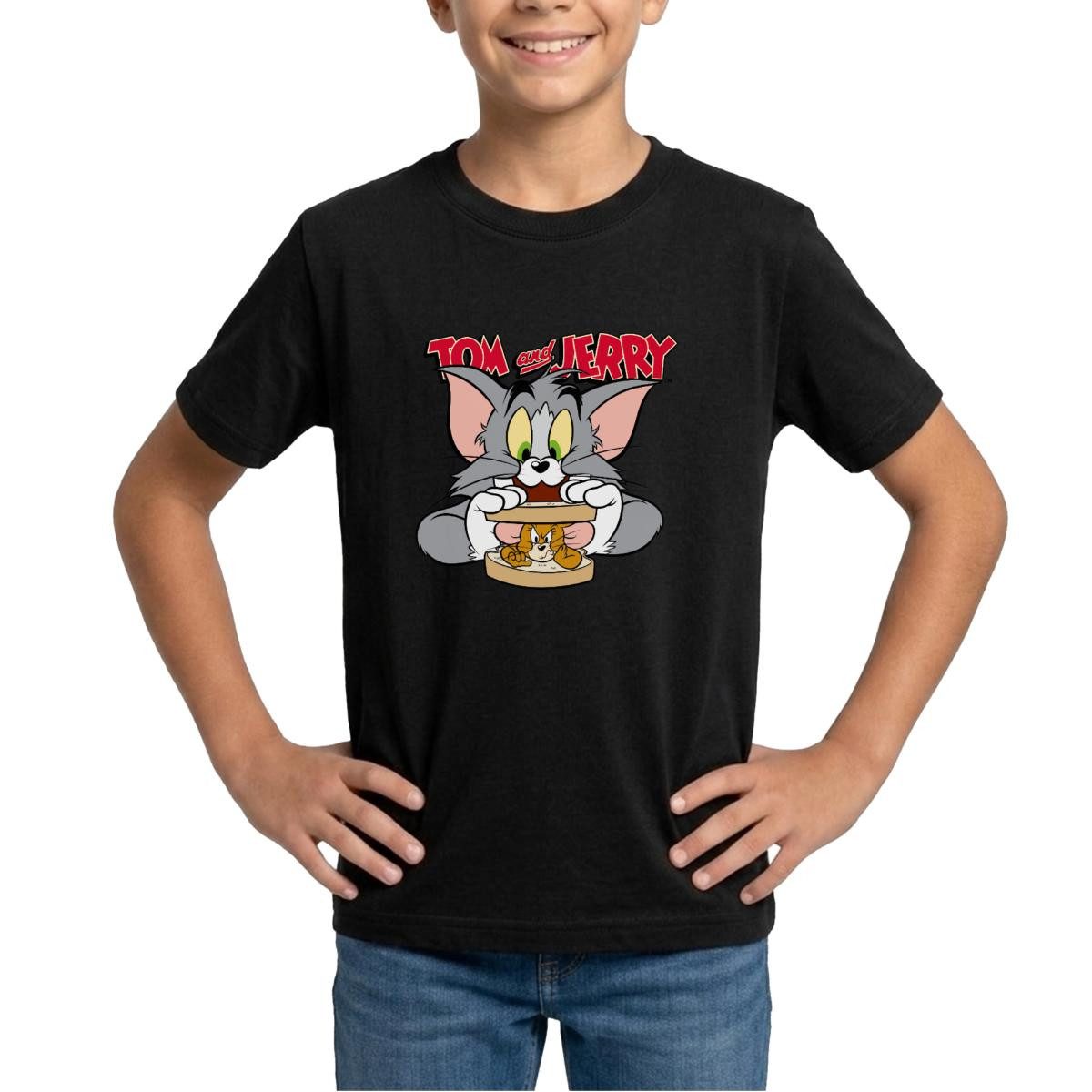 T-Shirt Tom Und Jerry Maus-Sandwich Teenager T-Shirt