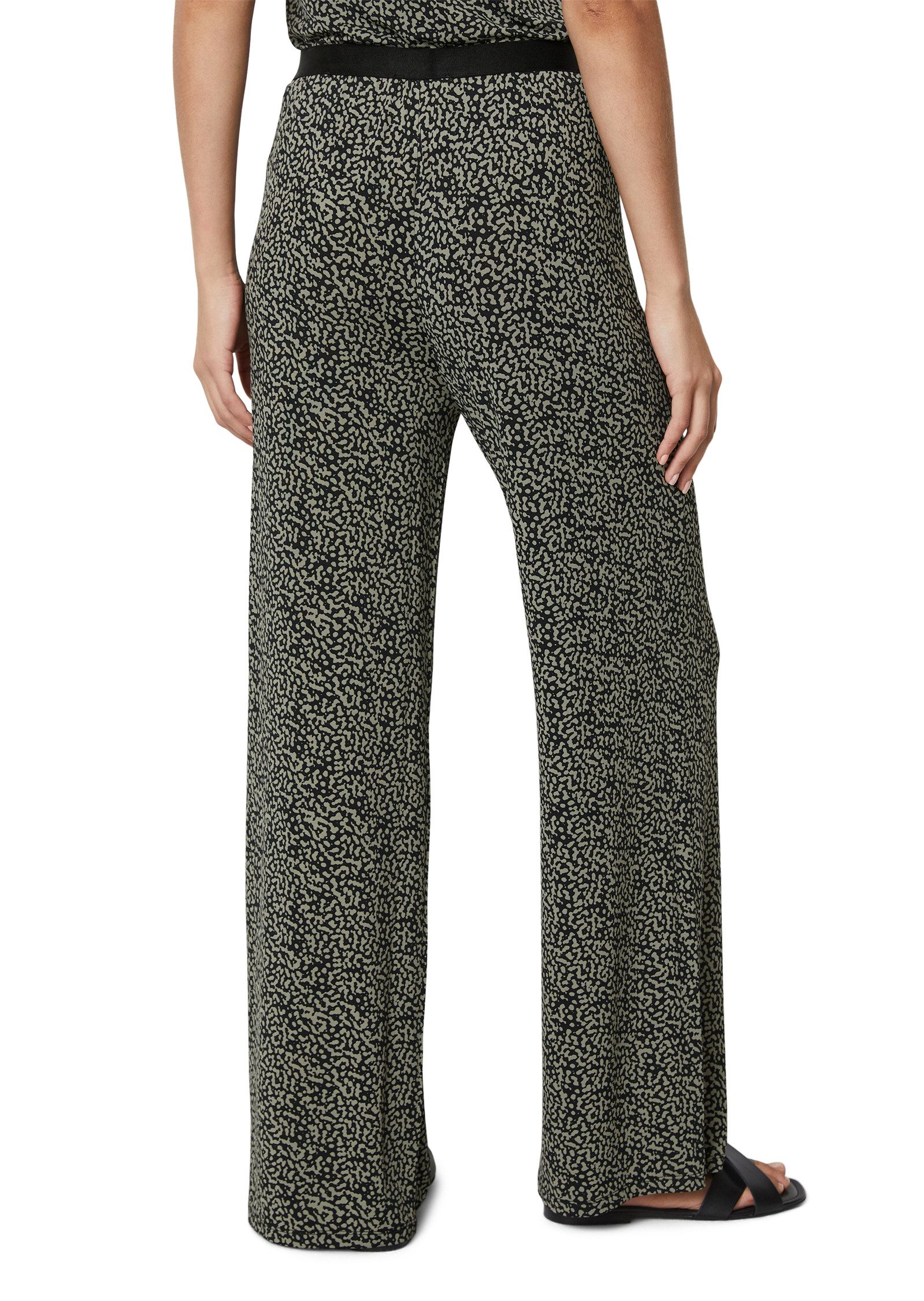 Marc O'Polo Jerseyhose Mit Allover-Print elastischer günstig online kaufen