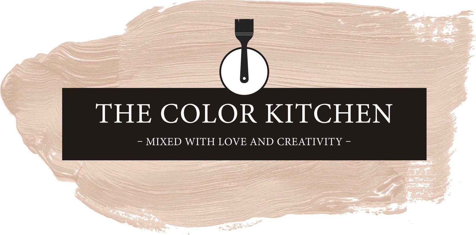 A.S. Création Wand- und Deckenfarbe Seidenmatt Innenfarbe THE COLOR KITCHEN, für Wohnzimmer Schlafzimmer Flur Küche, versch. Beigetöne TCK7000 Himalaya Salt
