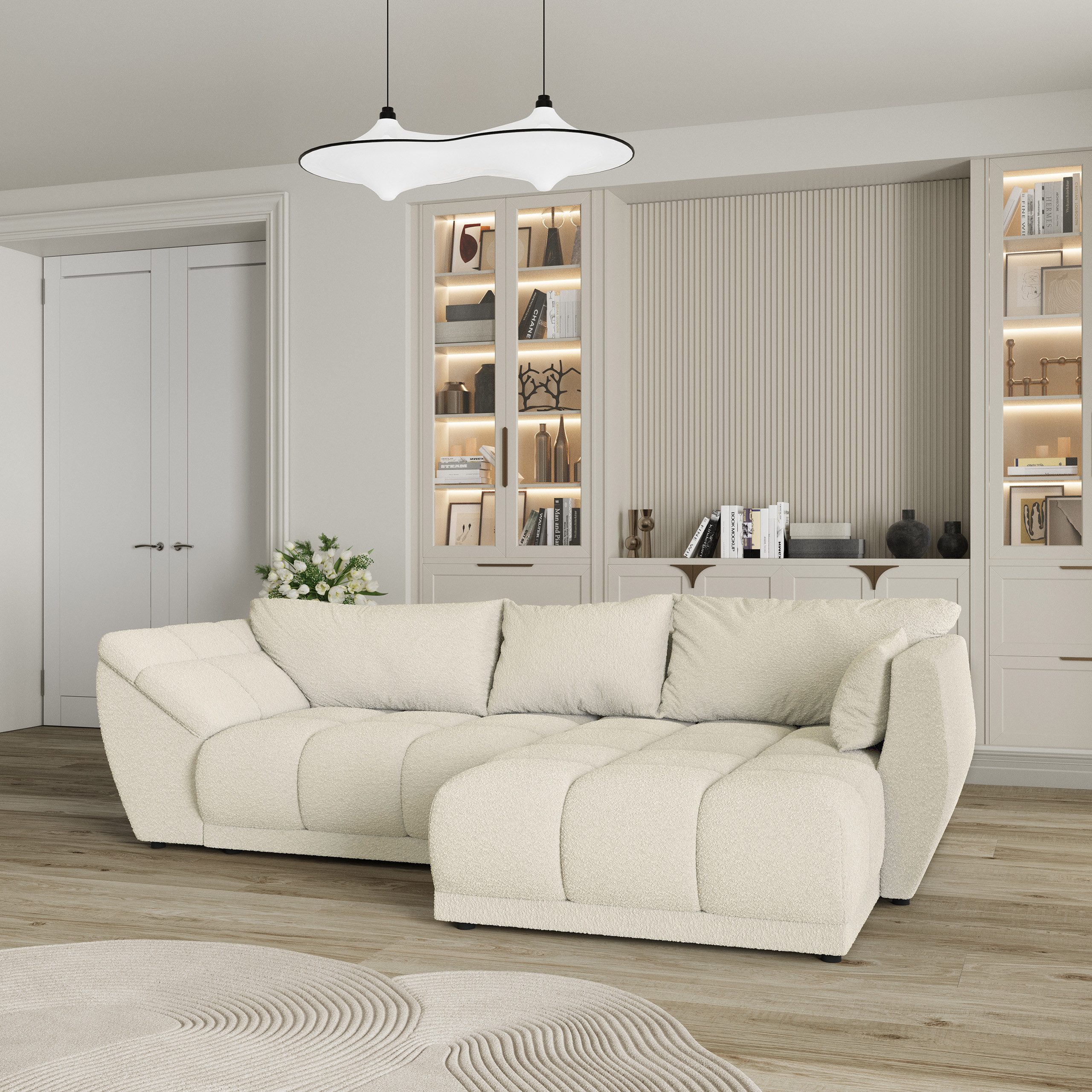 Masseno Ecksofa ORENTI mit Schlaffunktion L-Form, günstig online kaufen