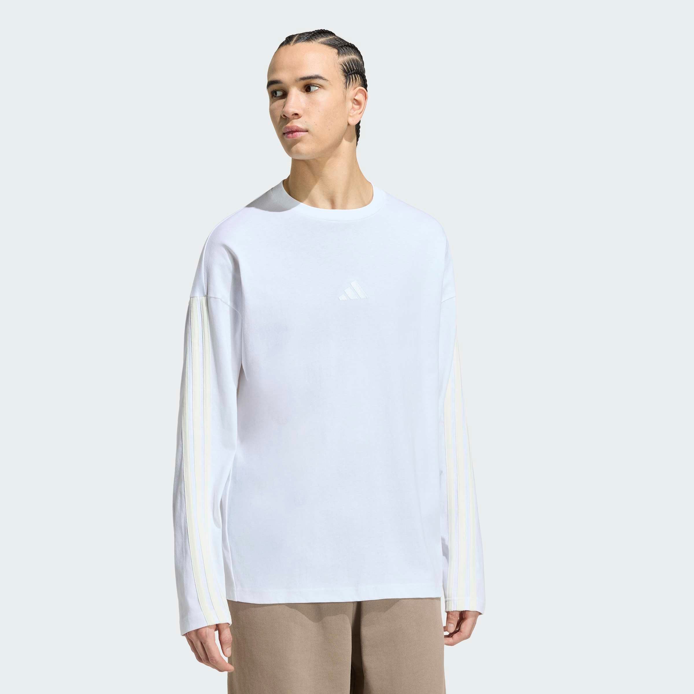 adidas Sportswear Langarmshirt ADIDAS KIT 3-STREIFEN, LANGÄRMELIG