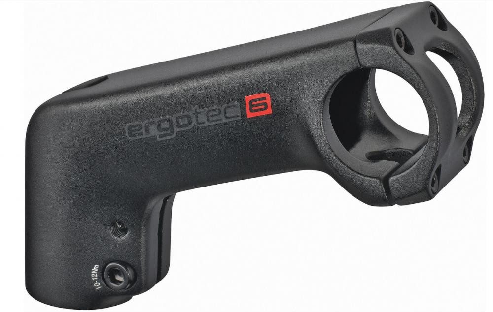 Ergotec Fahrradlenker ErgoTec Barracuda i Vorbau 90mm 20° AL6061 T6 schwarz - 31.8 mm - Ø28.