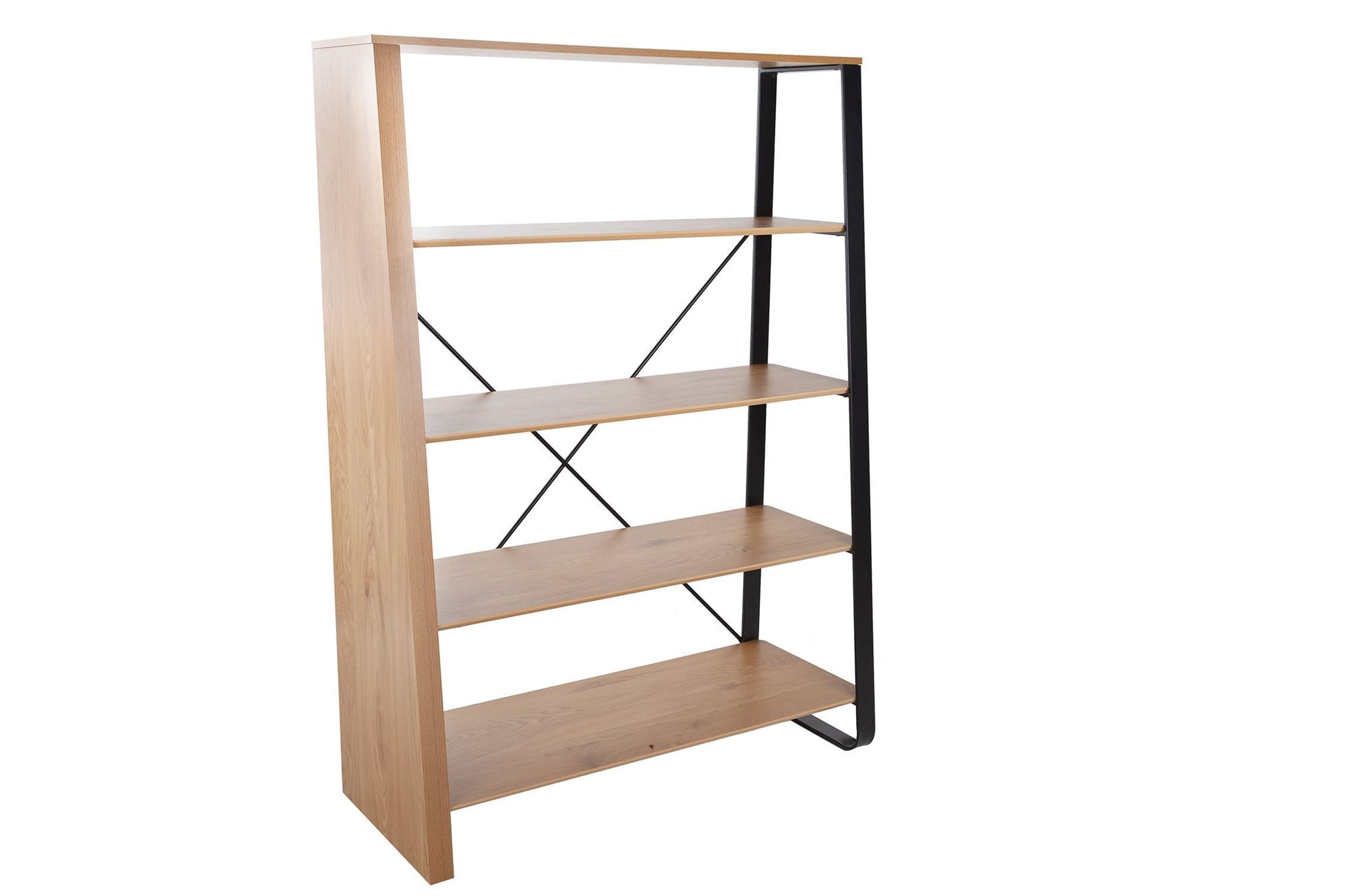 Licht-Erlebnisse Standregal ZENO, Industrial Design 110 x 154 cm (BxH) MDF Metall vielseitig