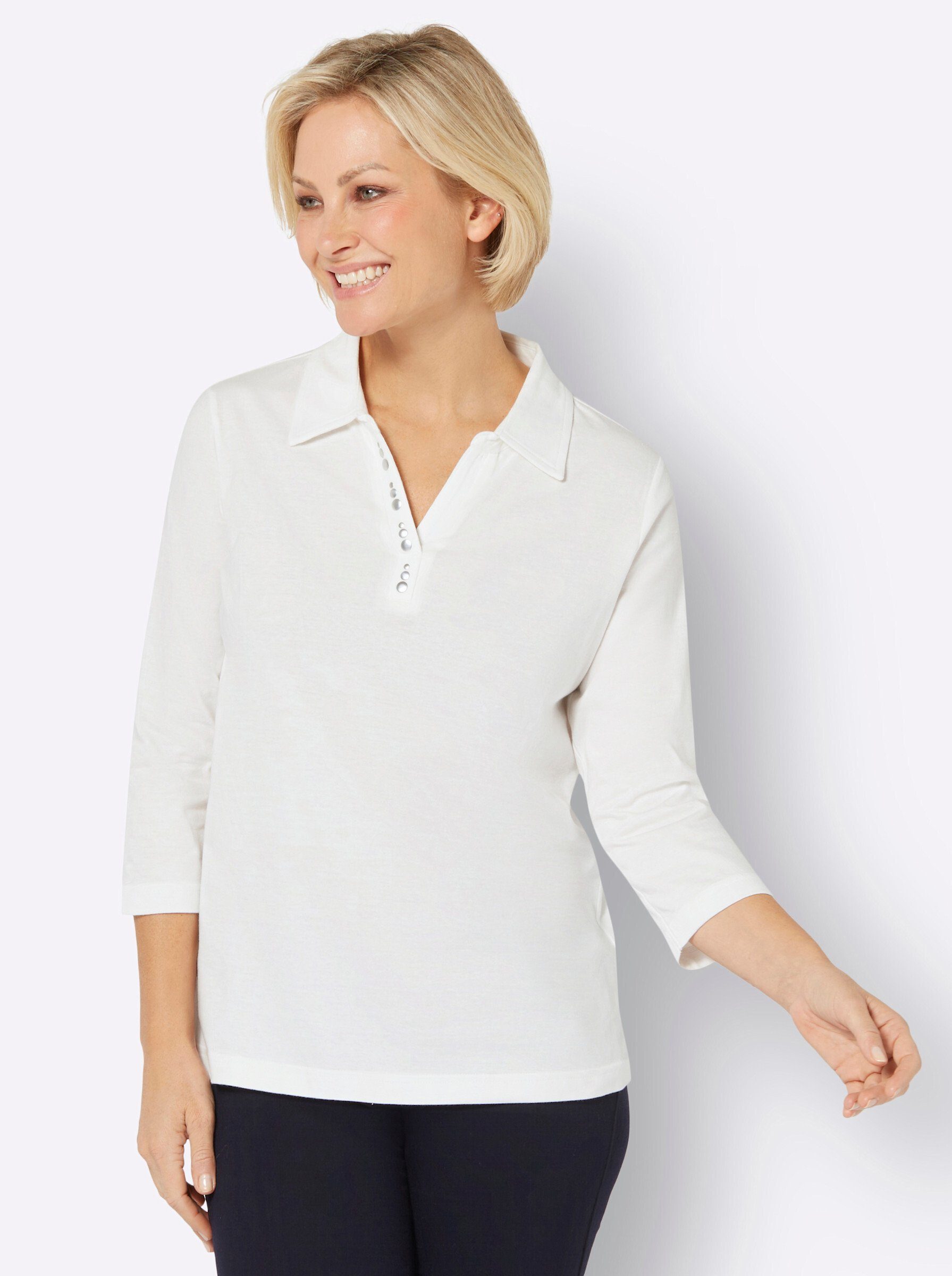 Sieh an! T-Shirt 3/4-Arm-Shirt günstig online kaufen