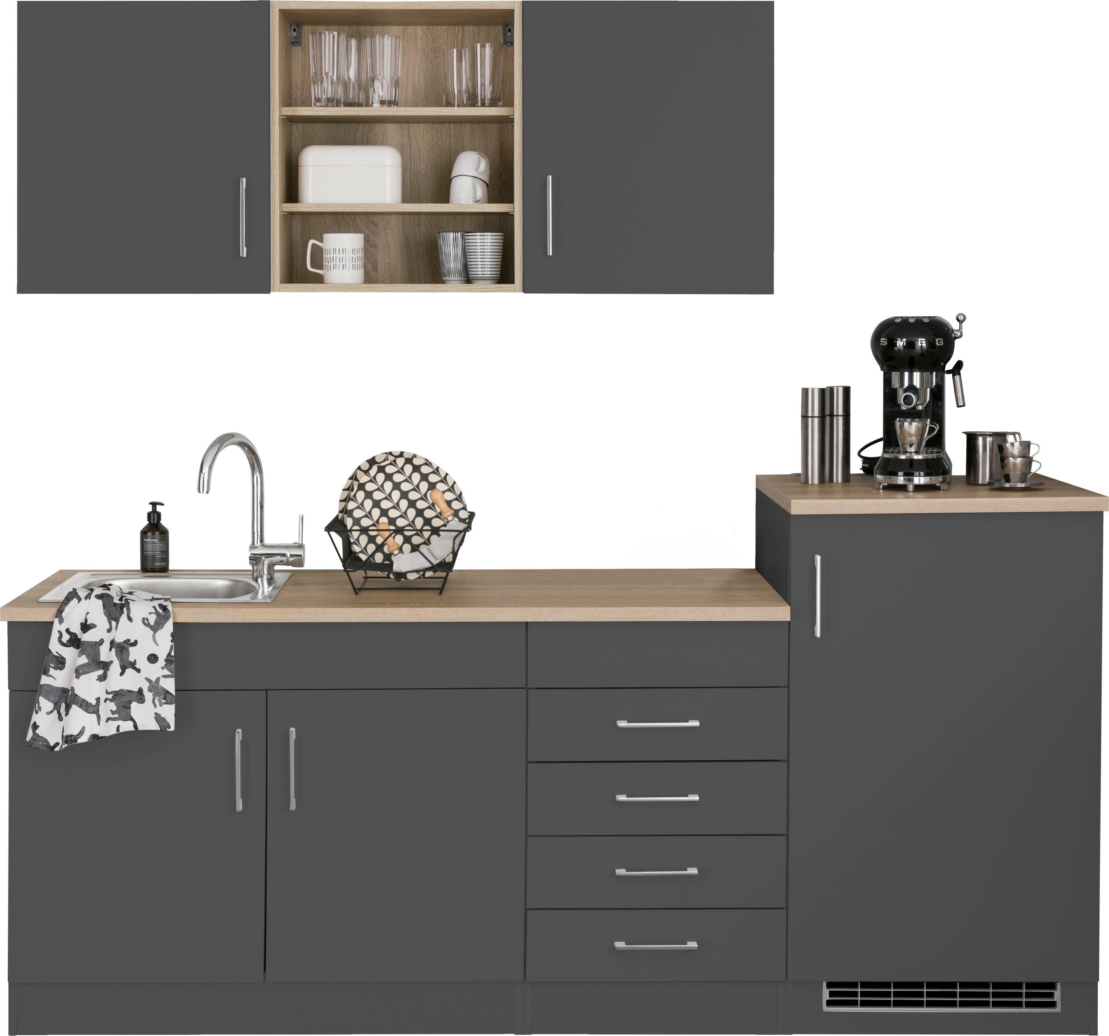 KOCHSTATION Küche KS-Mali, Breite 210 cm, günstig online kaufen