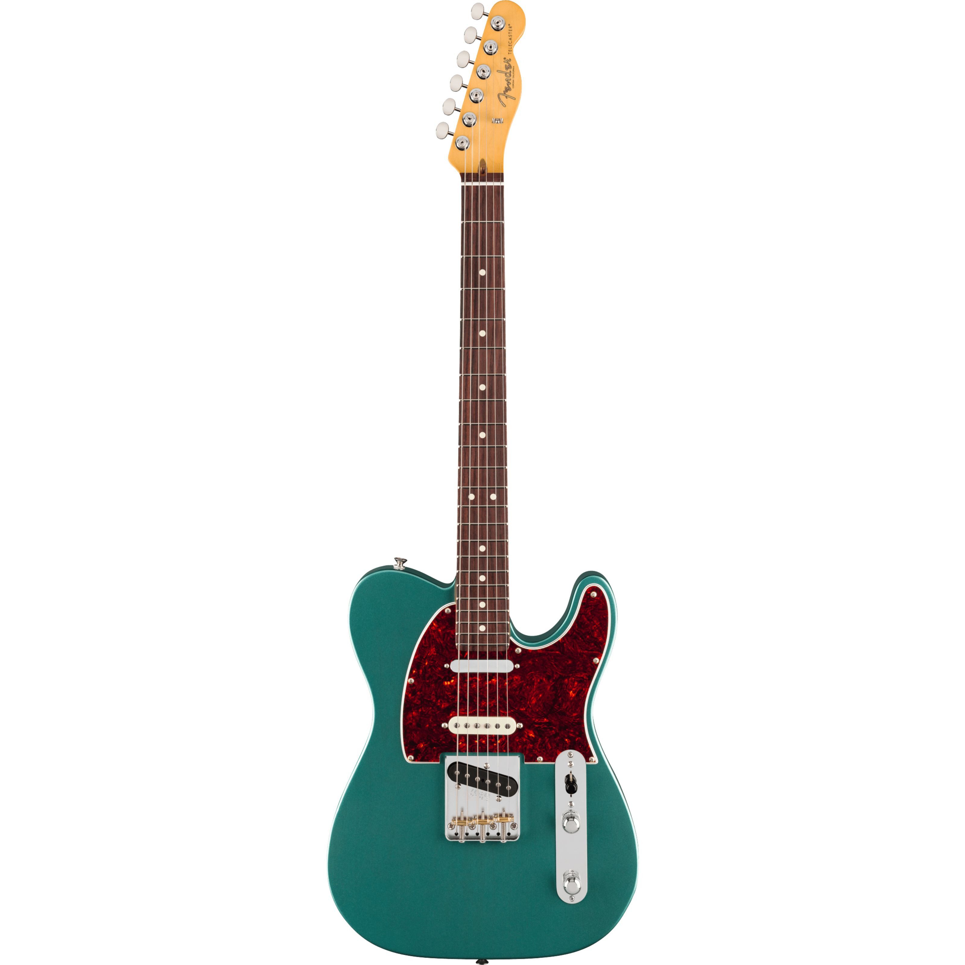 Fender E-Gitarre, E-Gitarren, T-Modelle, American Professional Classic Telecaster SSS RW Faded Sherwood Green