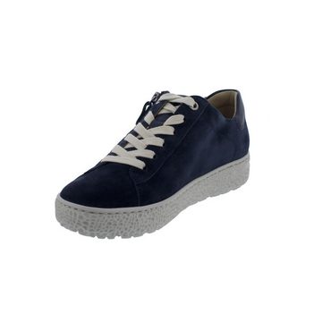 Hartjes Phil Shoe, Velour- / Nappaleder, dunkelblau, Weite H 162.1401/9947.47 Schnürschuh