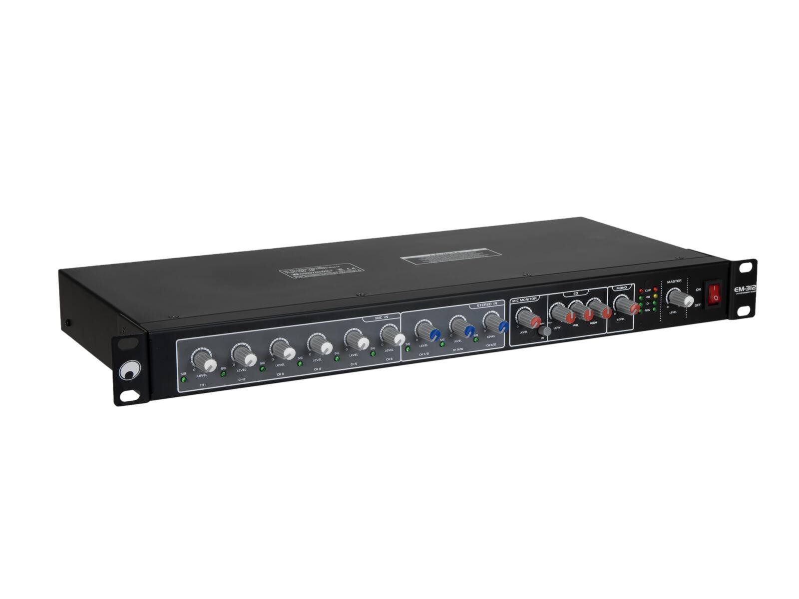 Omnitronic Mischpult OMNITRONIC EM-312 Entertainment-Mixer