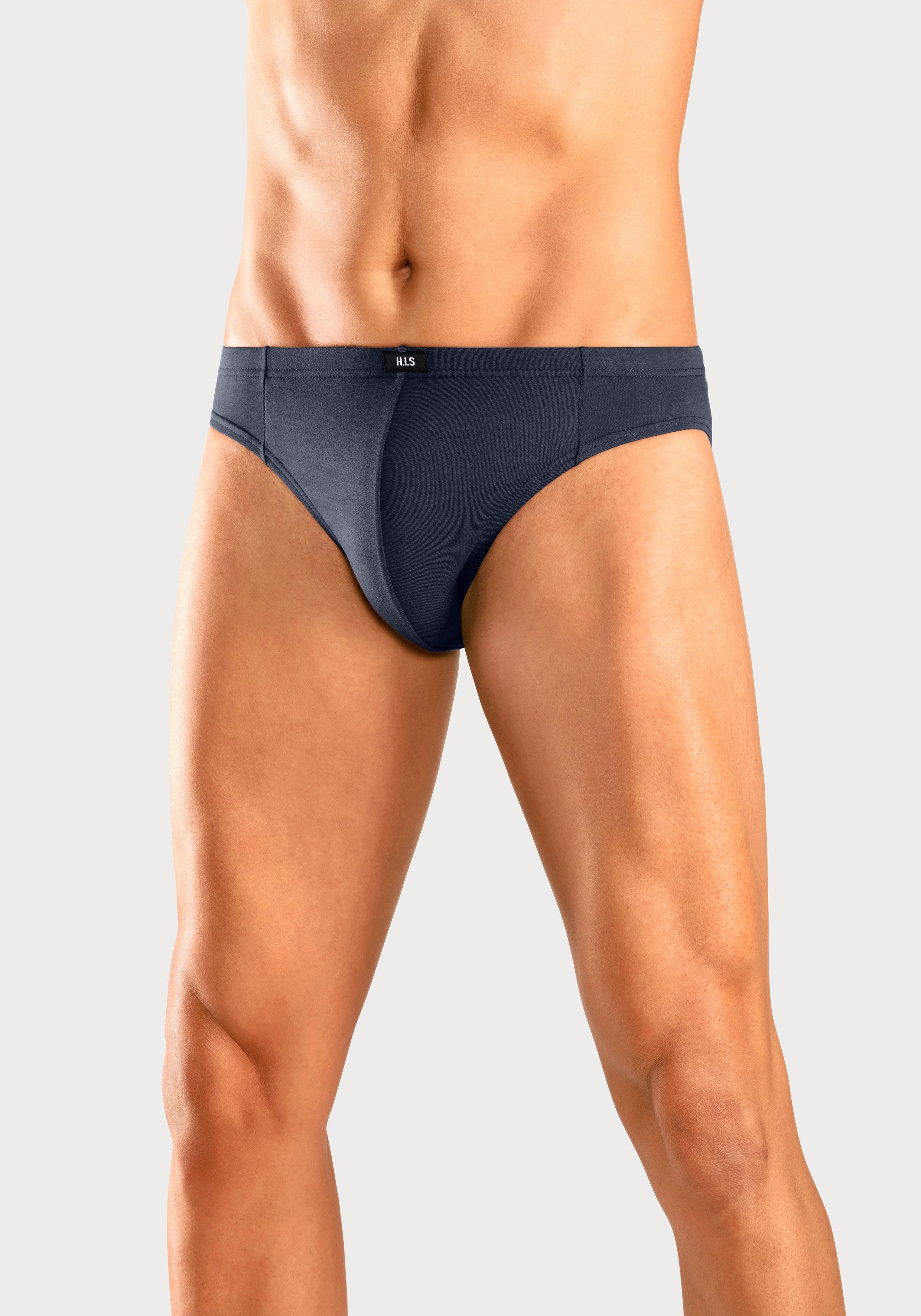 H.I.S Slip Männer Unterhose (Packung, 10-St) in Unifarben