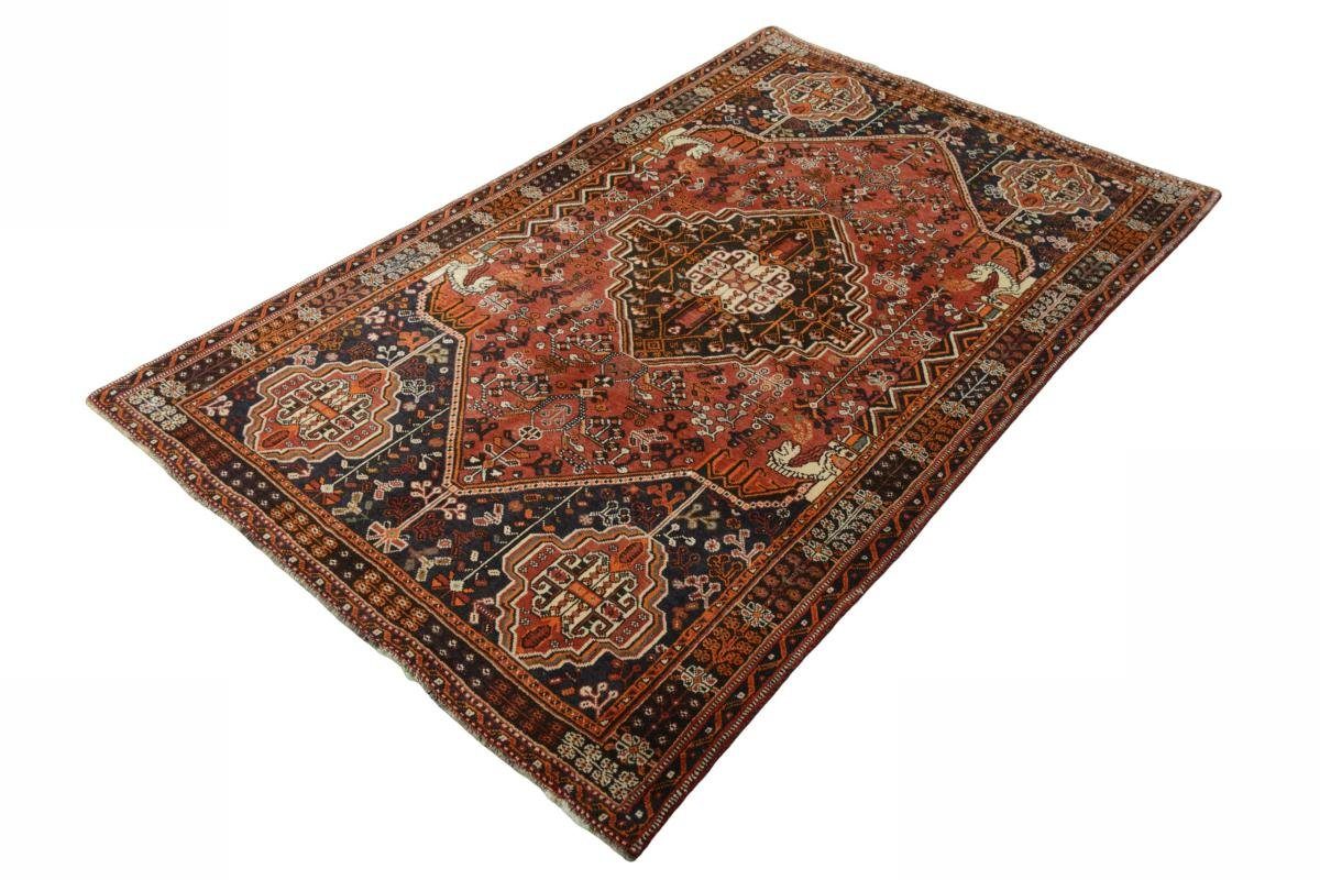 rechteckig, Trading, 10 154x248 Handgeknüpfter Shiraz Orientteppich / Perserteppich, mm Nain Orientteppich Höhe: