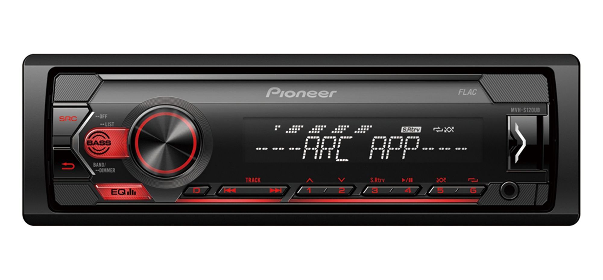 MP3 Autoradio Pioneer Android AuxIn USB Autoradio MVH-S120UB