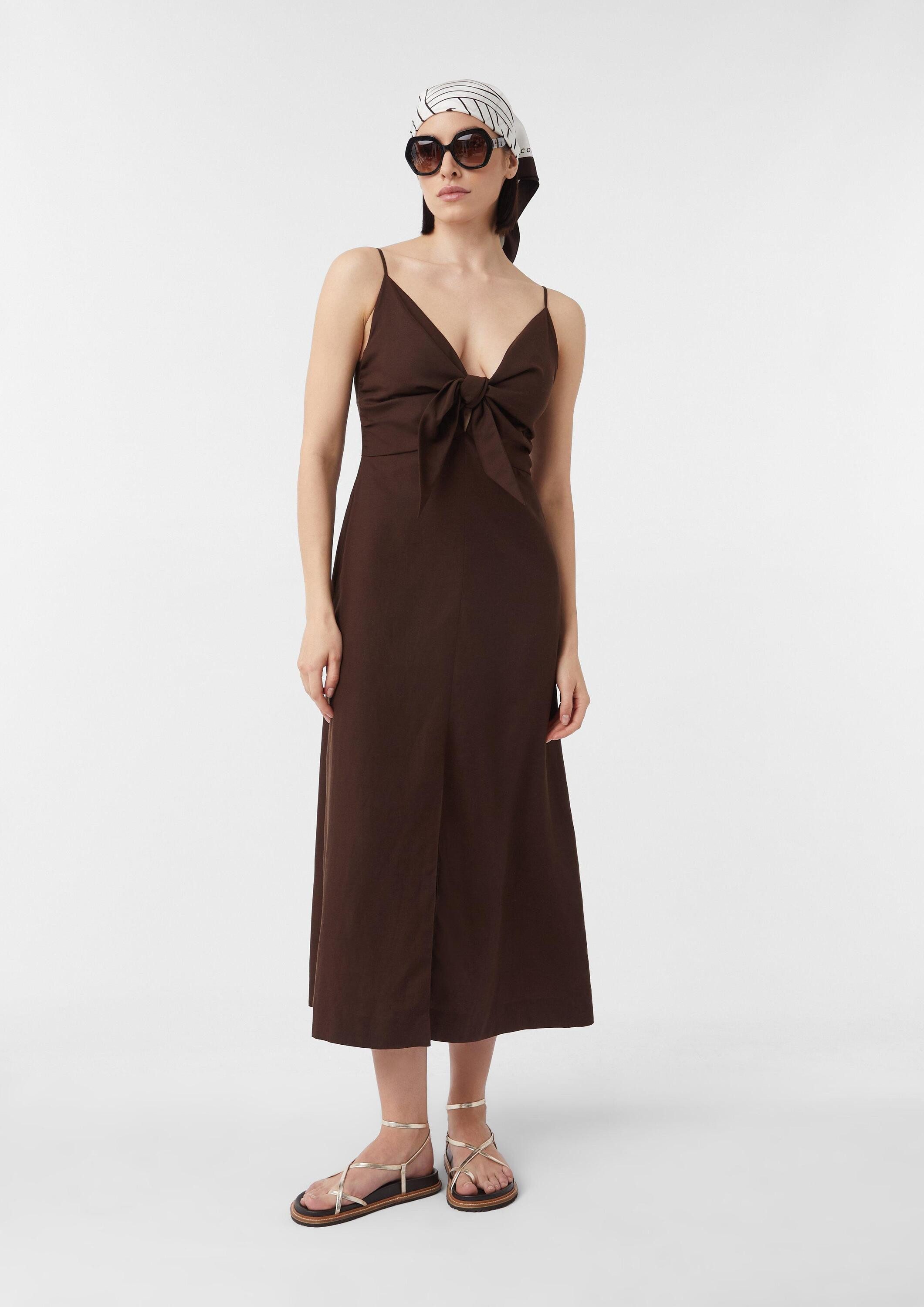 comma Midikleid Kleid (1-tlg)