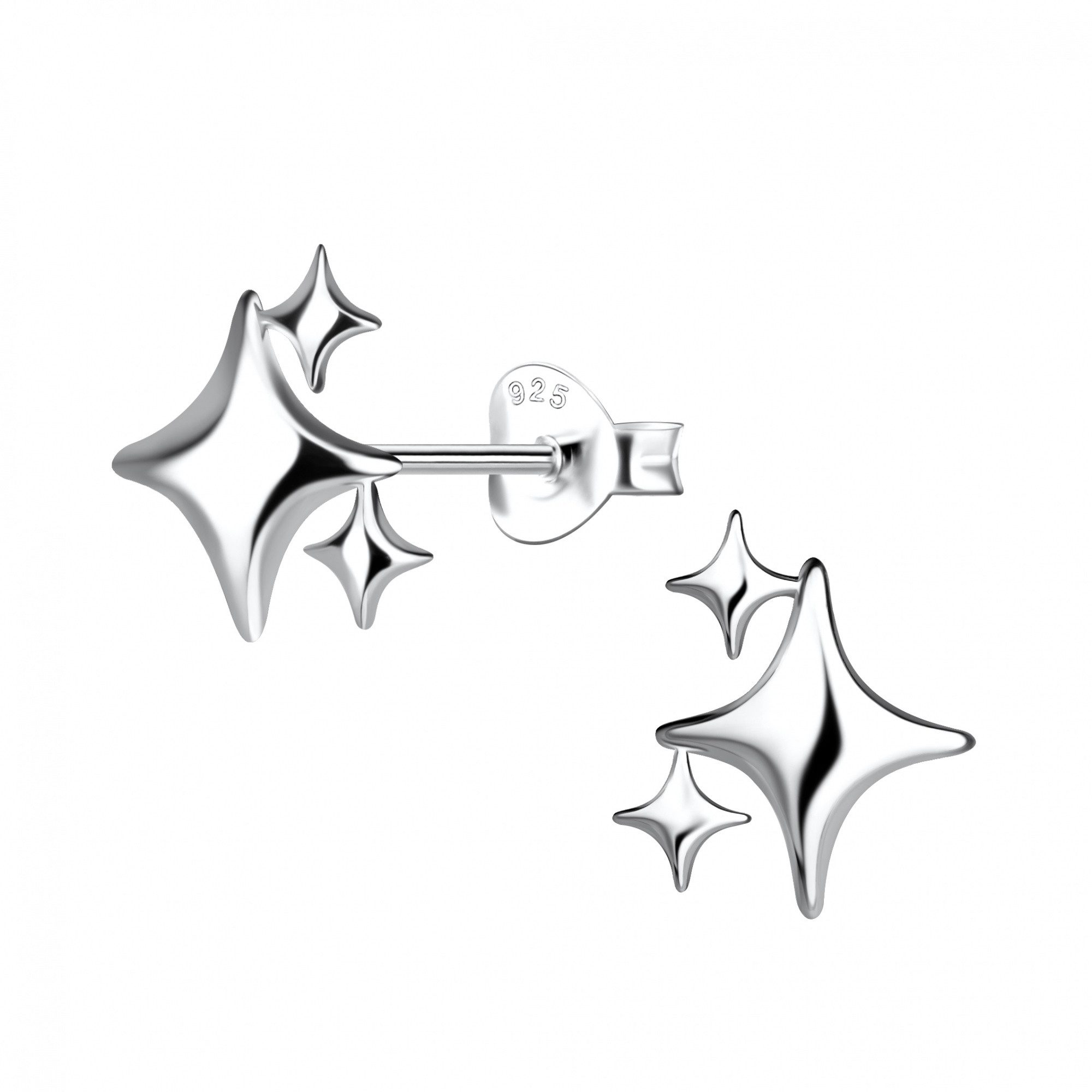 ALEXANDER YORK Paar Ohrstecker STERNE, 2-tlg., 925 Sterling Silber günstig online kaufen