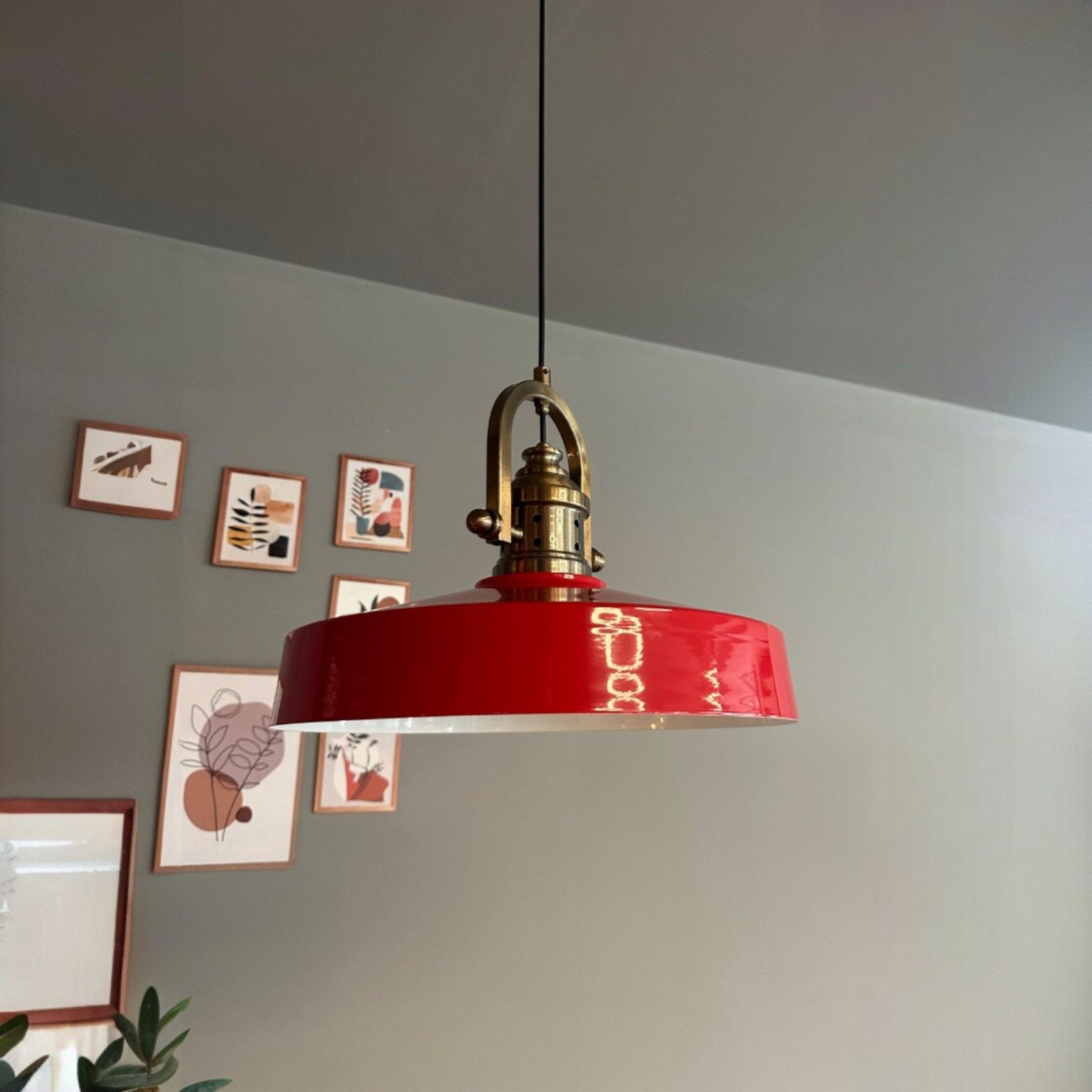 Bamyum Pendelleuchte Ace-Finke Vintage Pendelleuchte Industrial günstig online kaufen