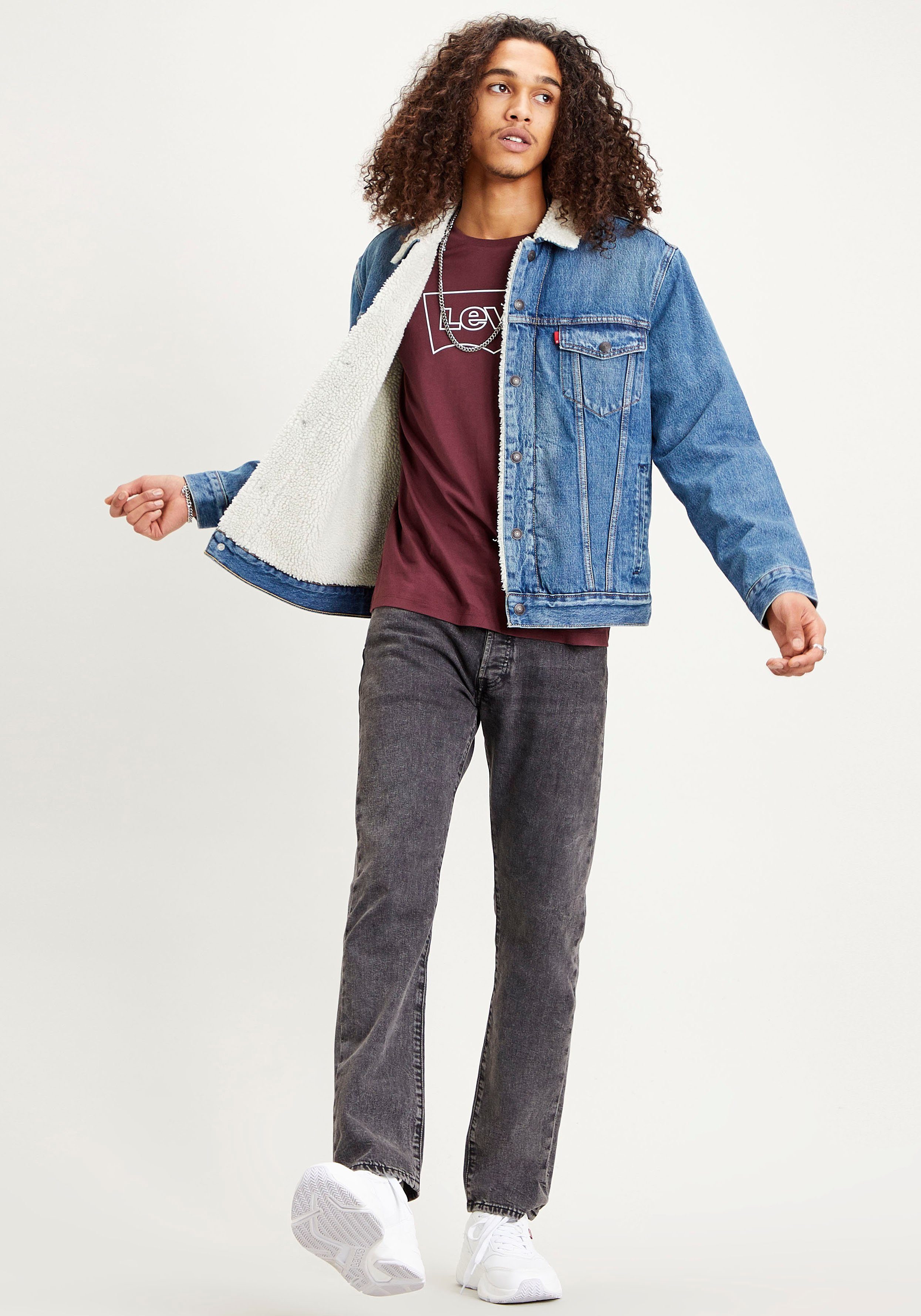 Levi's® Kurzjacke SHERPA mit Sherpa Fütterung fable sherpa