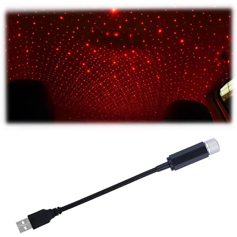 AFKSMILE LED-Sternenhimmel USB-Nachtlicht für das Auto-Dachhimmel, Plug-and-Play