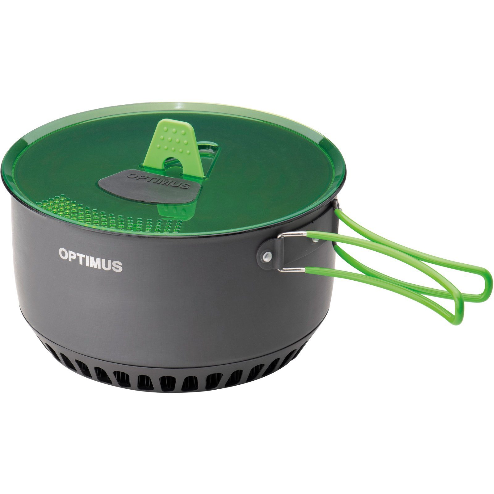 OPTIMUS Topf-Set Camping Topf 1,16 Terra 4 Alu Pfanne schwarz / Kochset kg Camp grün Küche Geschirr