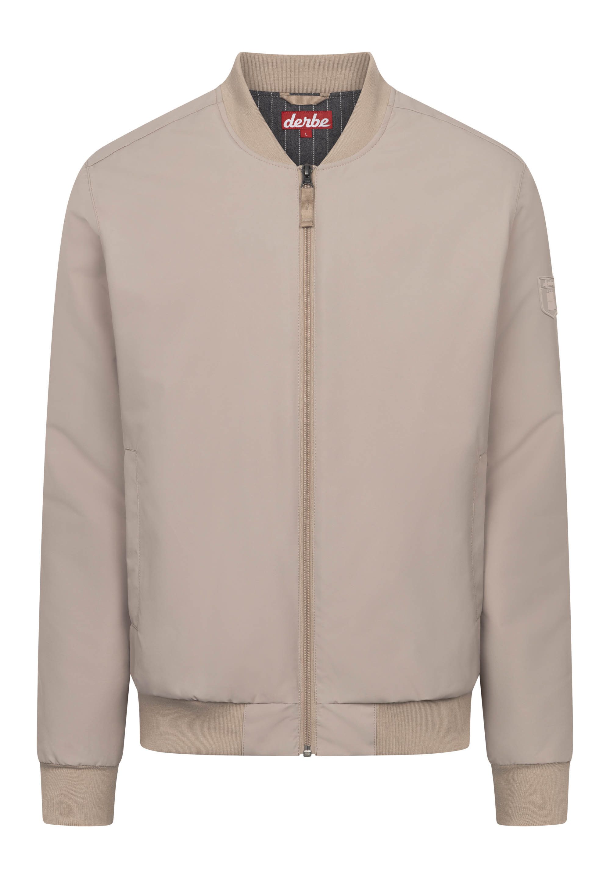 Derbe Anorak Blousholm pinstripe Warmer Blouson mit Bündchen