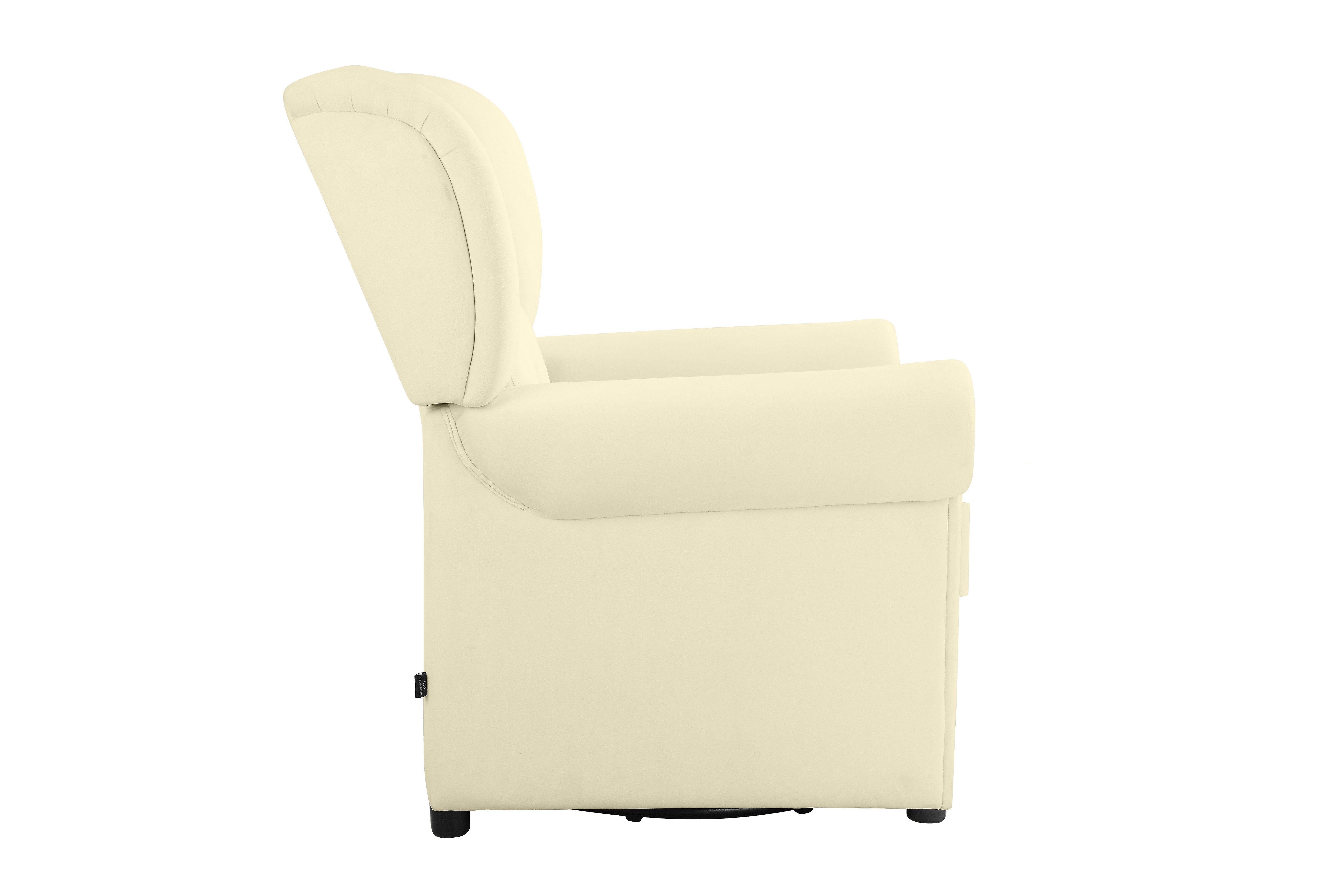 loft24 Schaukelsessel Tulip (1-St), Schaukelstuhl modern, Chesterfield Sessel, Relaxsessel, Samtoptik