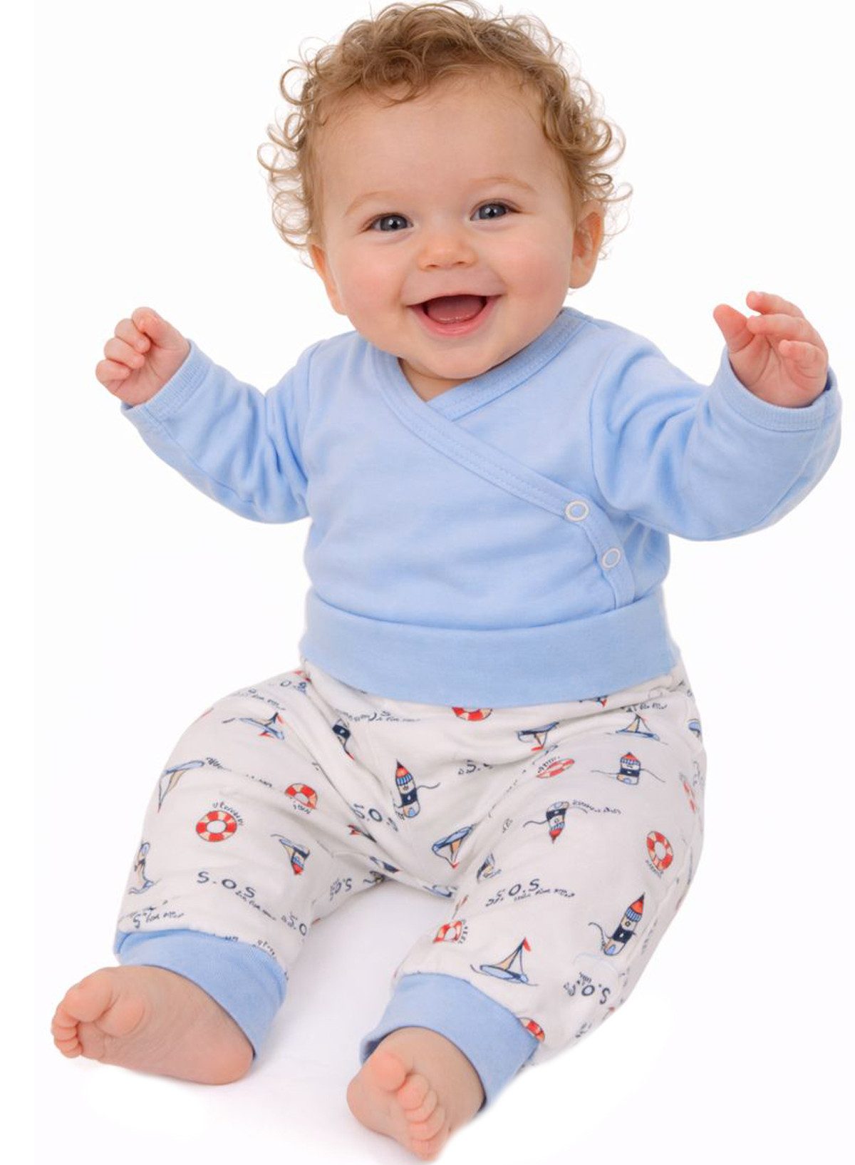 Body & Hose Baby Anzug Wickelbody mit Kratzschutz Mitwachshose für Neugeborene