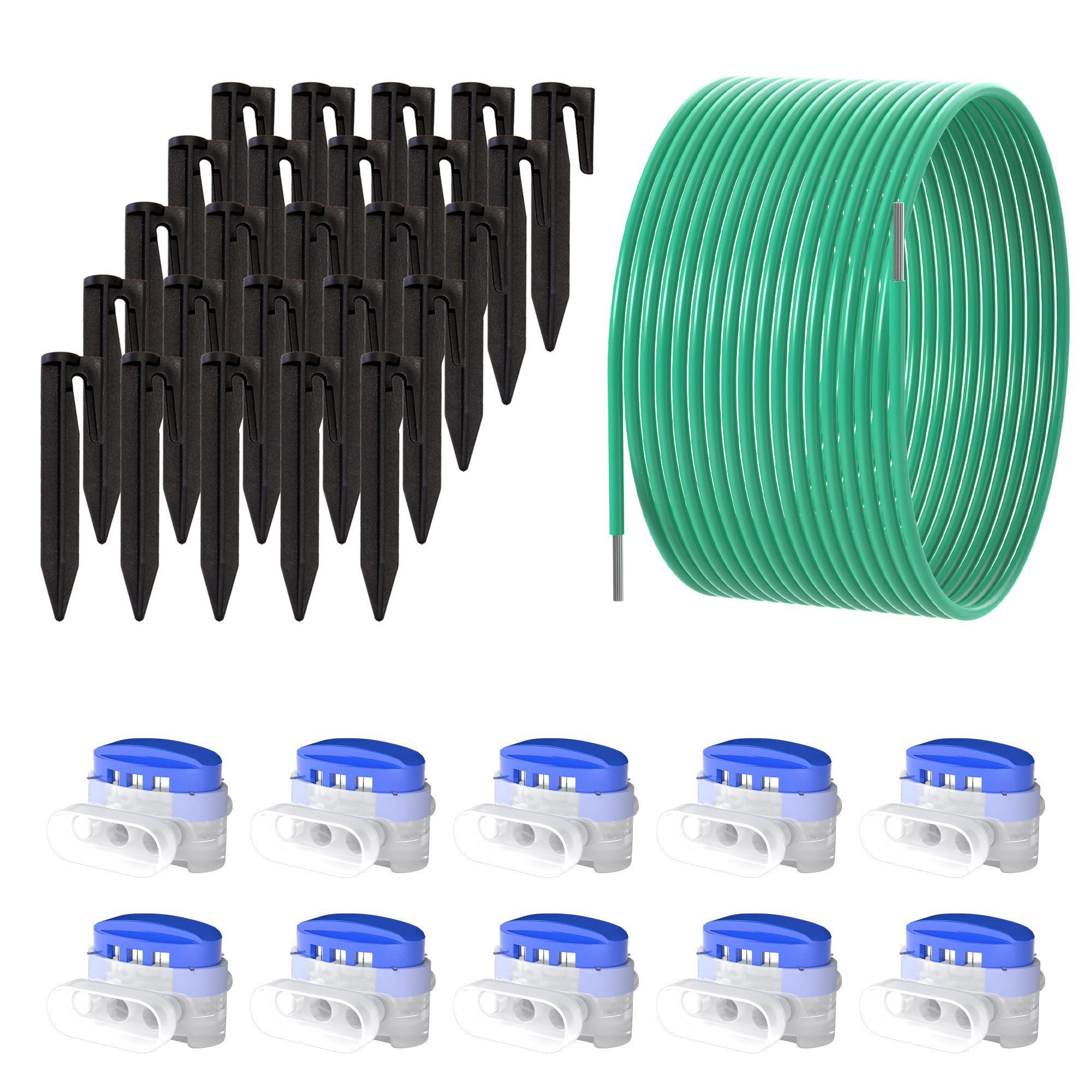 ECENCE Rasenmähroboter-Cover Zubehör Reparatur-Set Mähroboter 10m günstig online kaufen