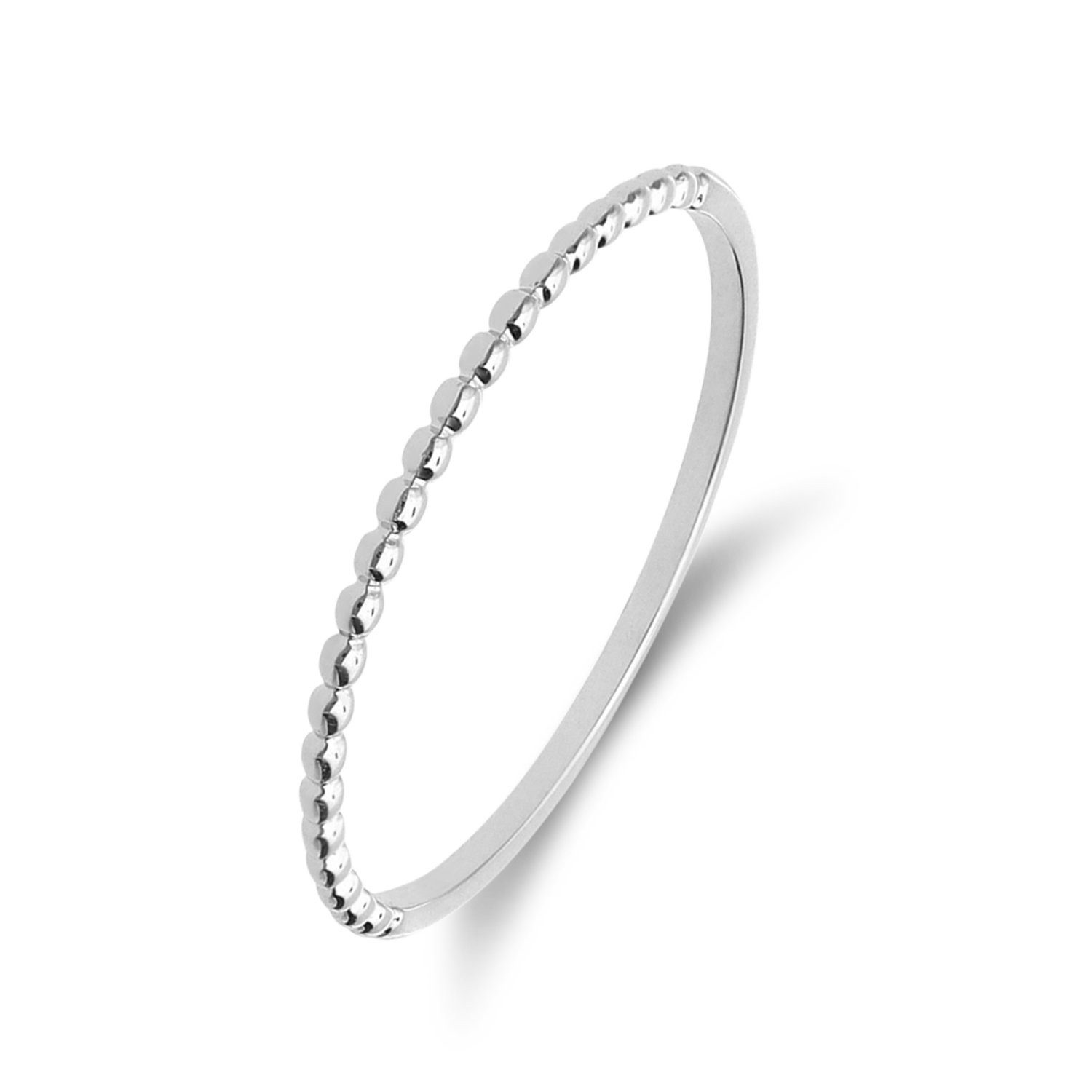 LUCARDI Fingerring Ring - 585 Gold - Silber - Damen