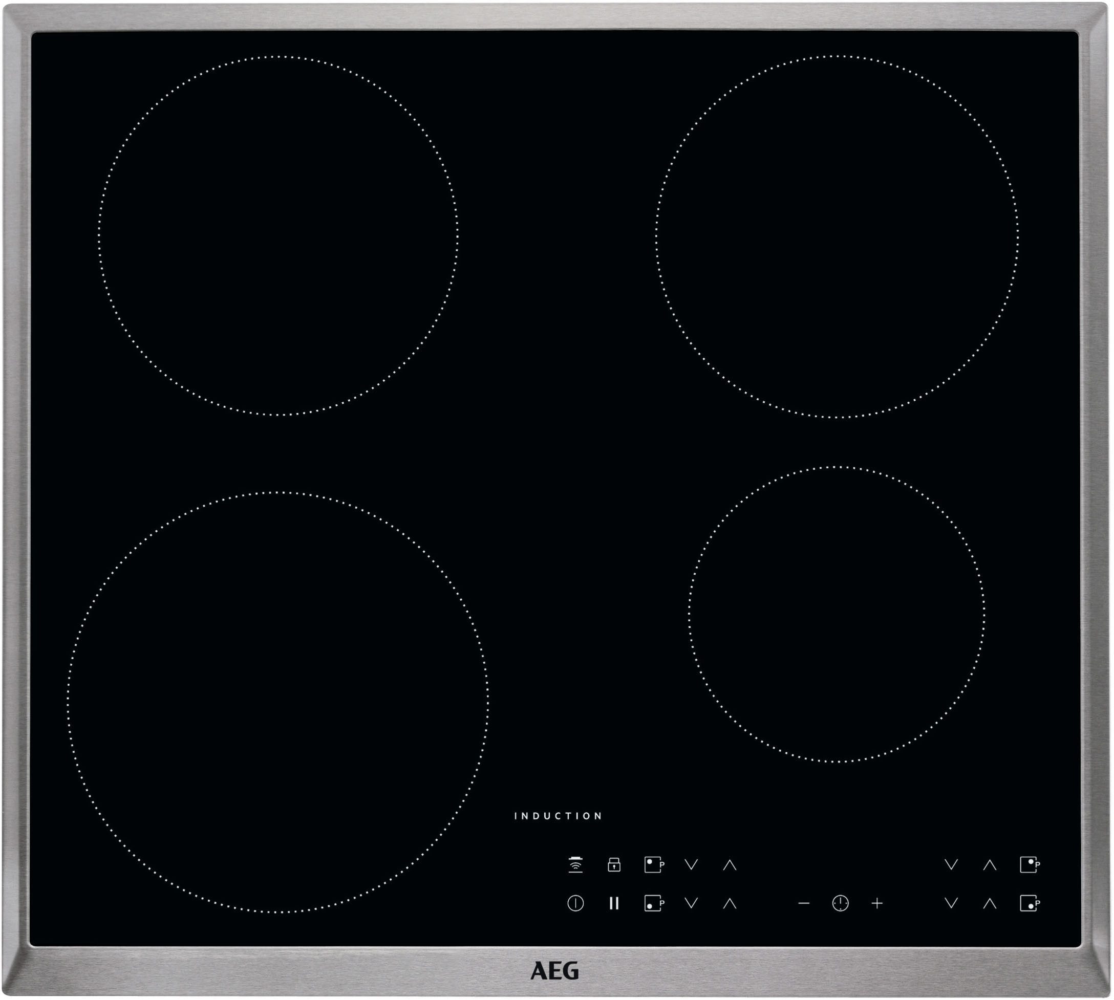 AEG Induktions-Kochfeld IKB6430AXB, mit Hob²Hood - Funktion