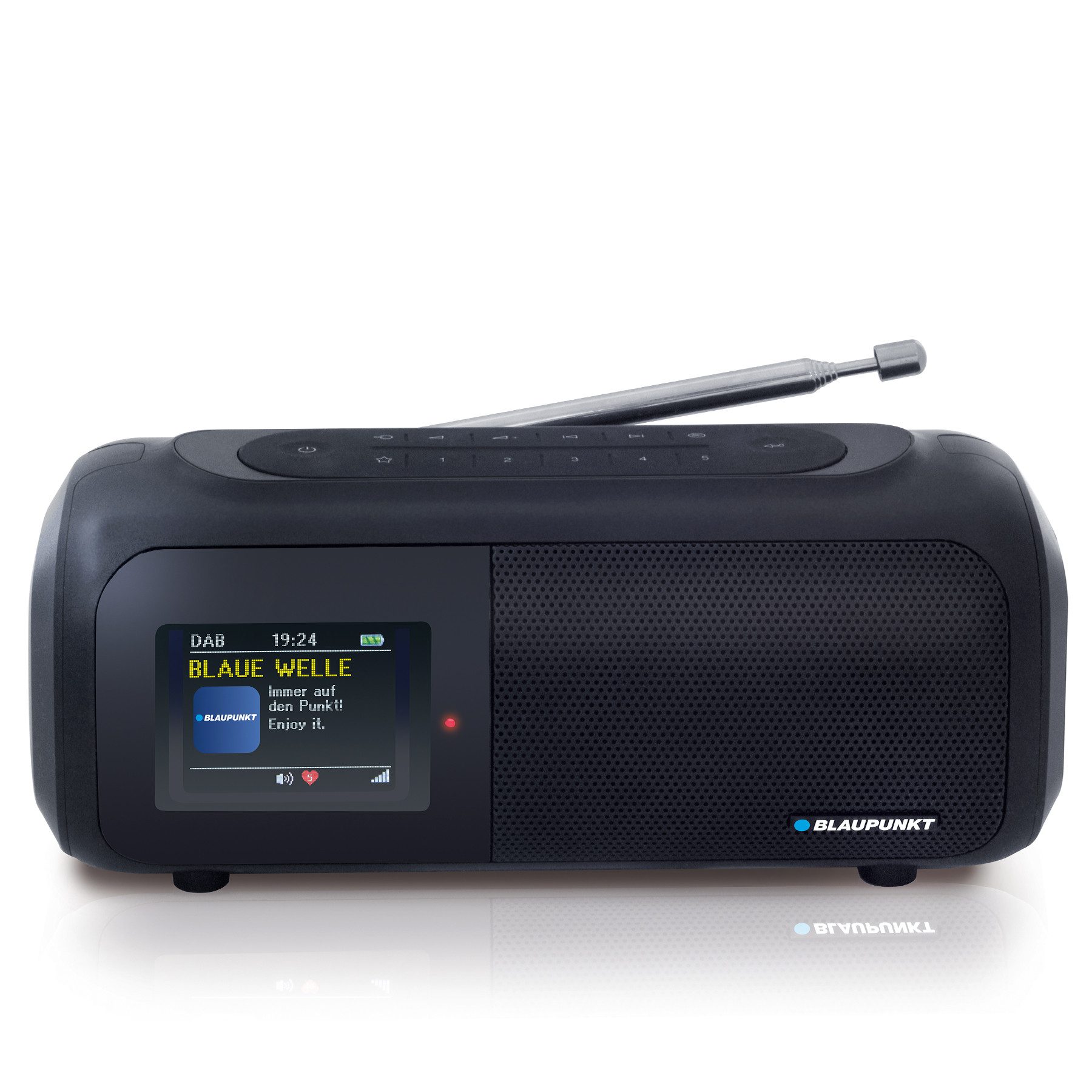 Blaupunkt BTR 100 Digitalradio (DAB) (Digitalradio (DAB), Schutzart: IPX6 (Schutz gegen starkes Strahlwasser)