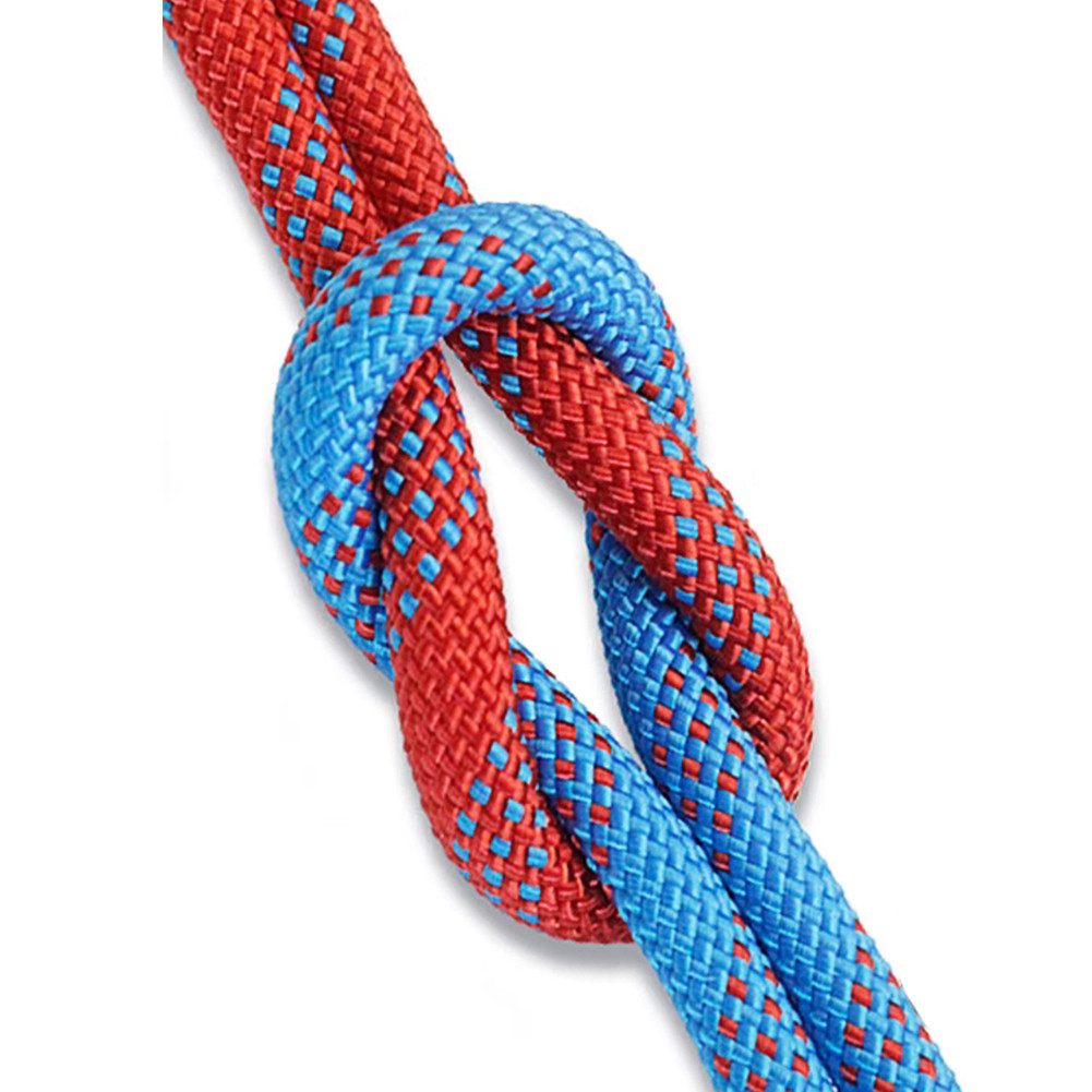 OSTWOLKE Kletterseil Kletterseil Sicherheitsseil 20m Statisches Seil 12mm mit 2 Karabinern, für Wandern Outdoor Bergsteigen Sport Camping – Bild 4 von 5