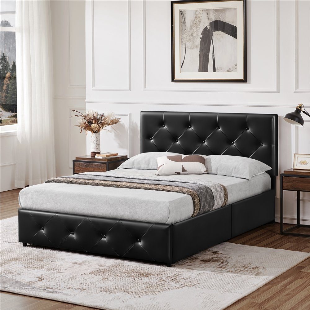 Yaheetech Polsterbett 140/160 x 200 cm, günstig online kaufen