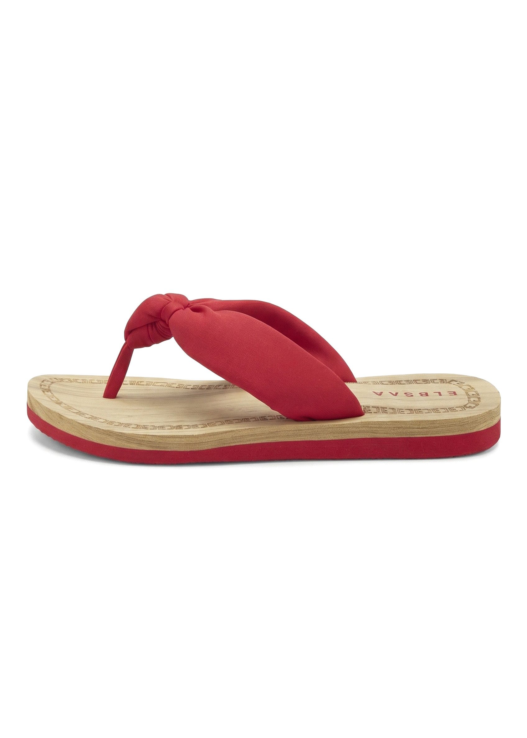 Elbsand Sandale,Badelatsche,Flip Flop,Mule, Pantolette,Badeschuhe,Sommerschuhe Badezehentrenner Zehentrenner mit wasserabweisender und ultraleichter Sohle VEGAN