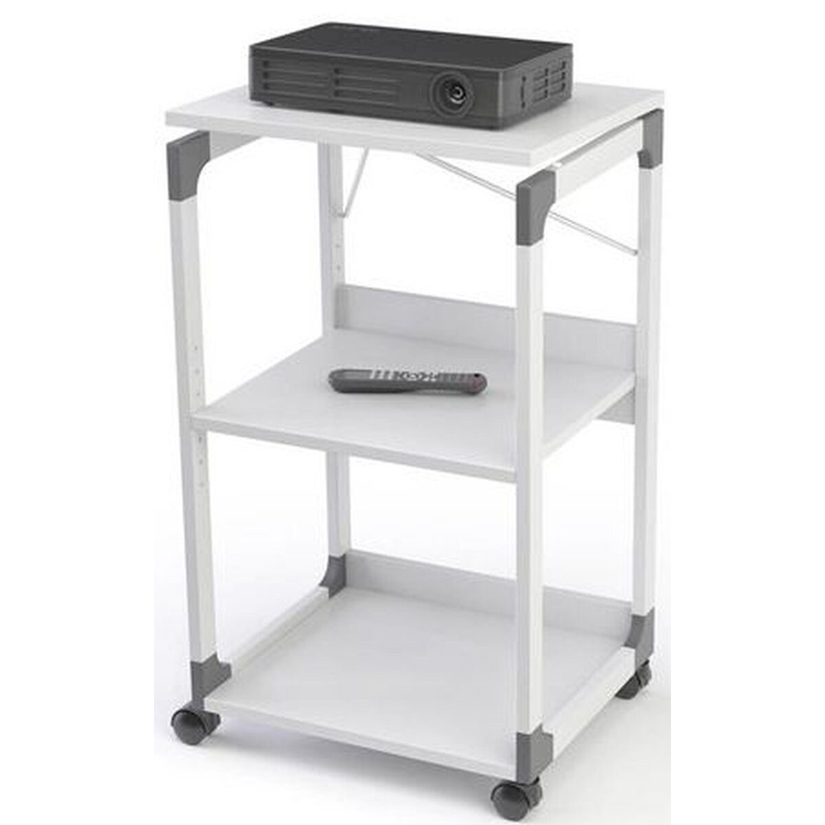 DURABLE Beamertisch Projektor/Beamer Tisch System Overhead/Beamer Trolley 508x882x432mm gr