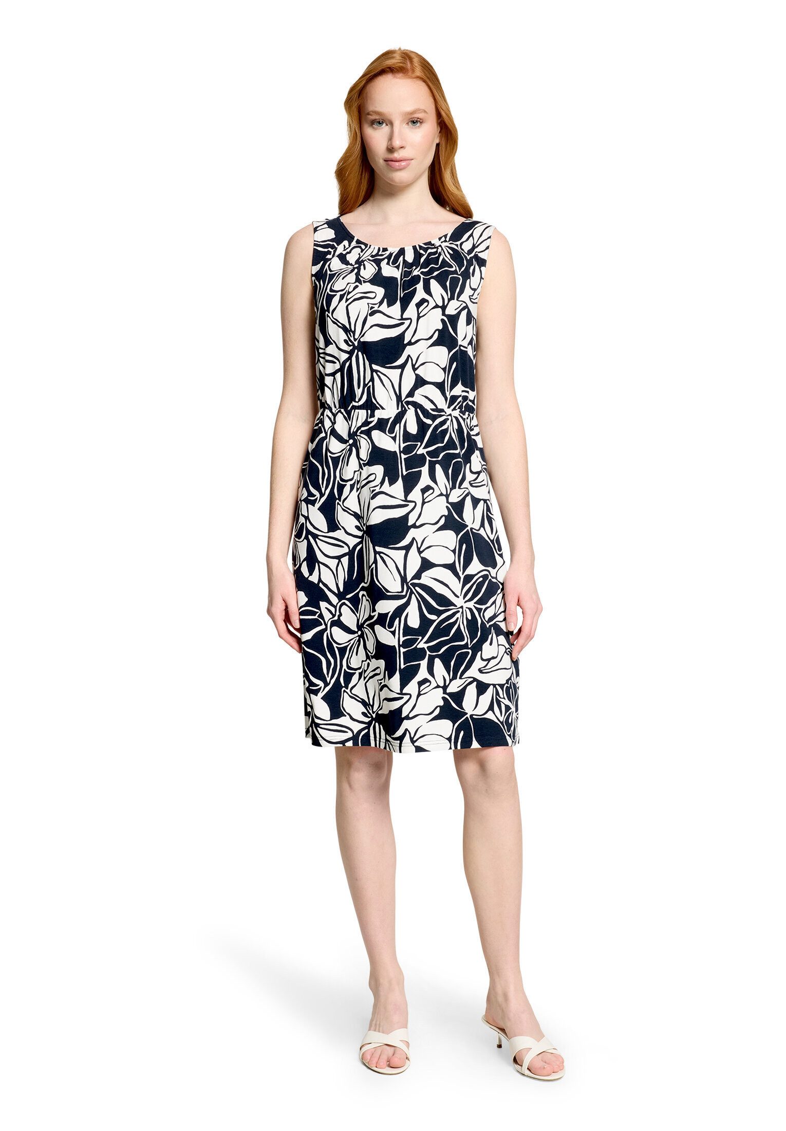 Betty Barclay Sommerkleid Damen mit Rundhalsausschnitt