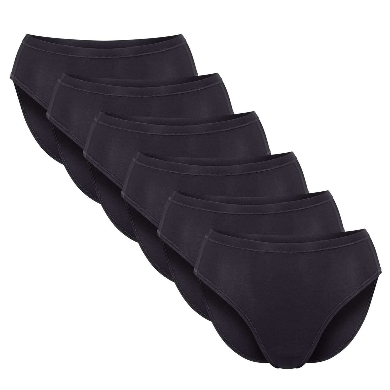 sloggi Slip GO Daily Cotton Tai Slip (Sparpack, 6er Pack) Baumwoll-Stretch, Jersey, weich