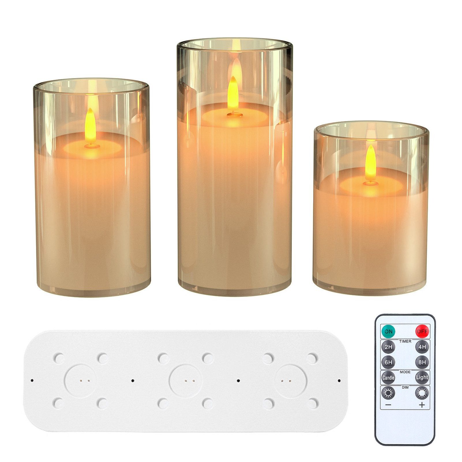 EXTSUD LED-Kerze LED Kerzen Flackern mit günstig online kaufen