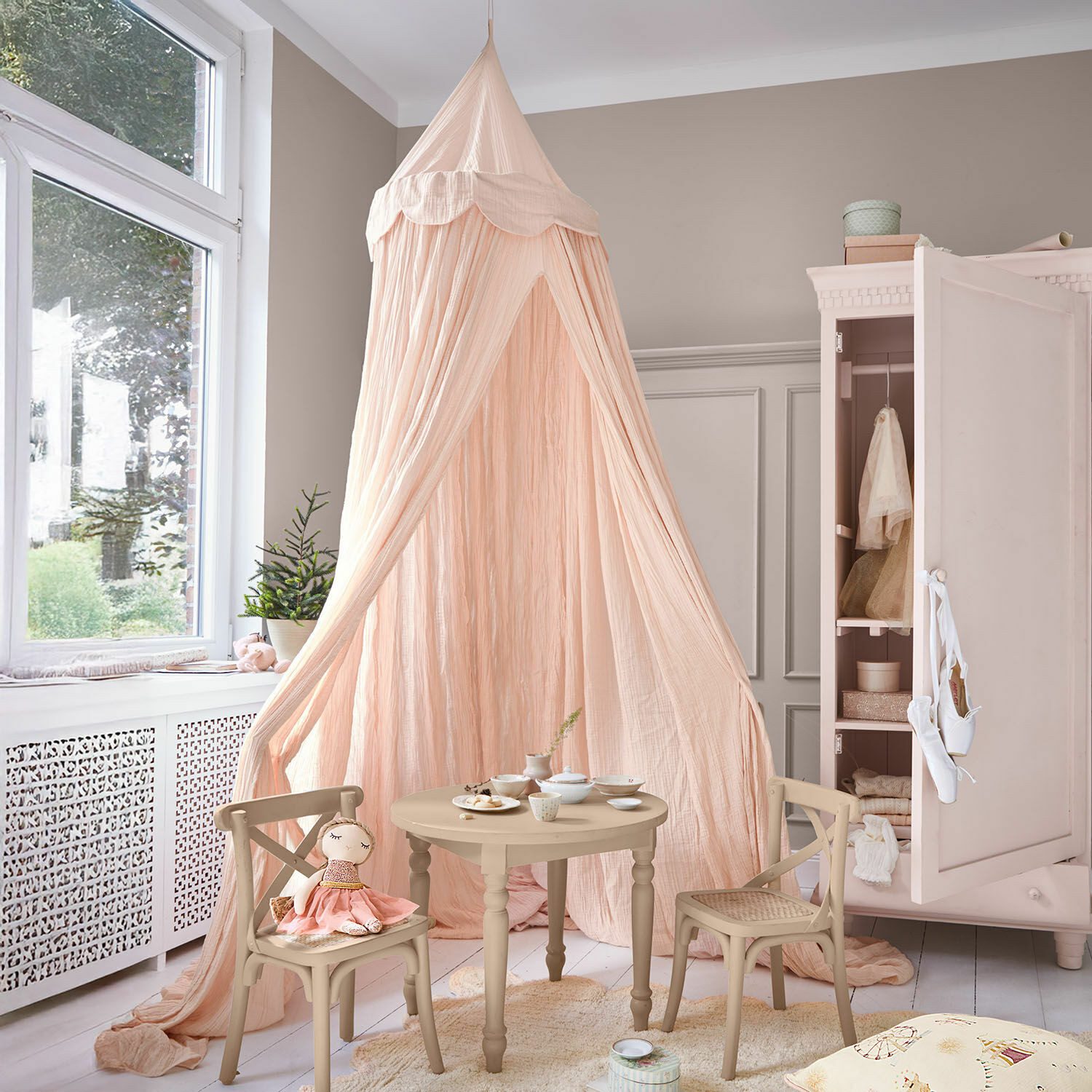 Mirabeau Betthimmel Betthimmel Larika rosa
