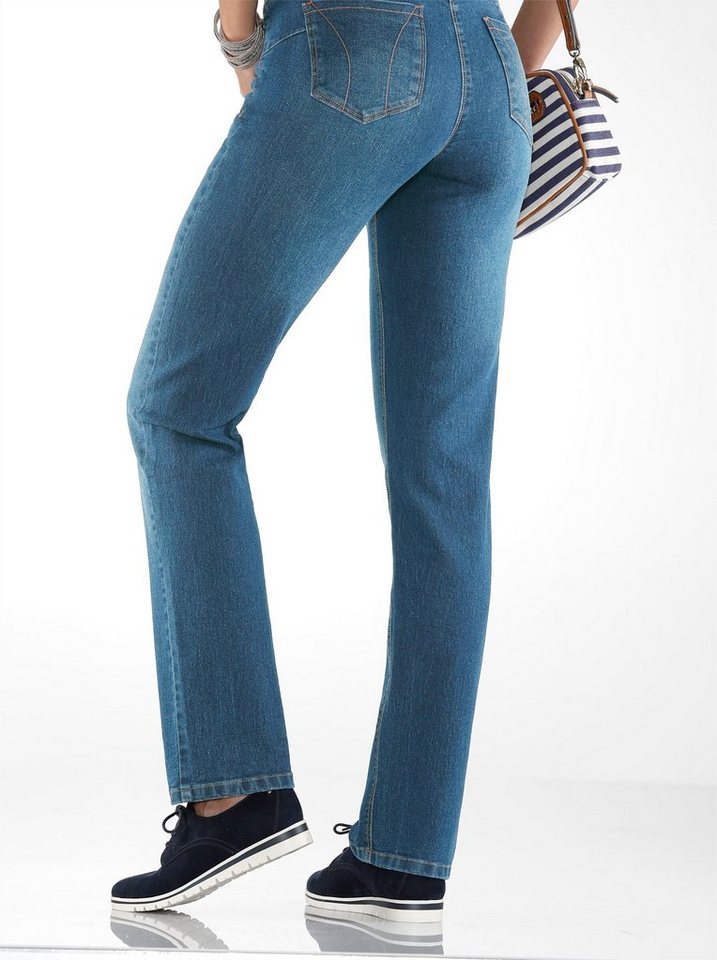 Sieh an! Bequeme Jeans, Perfekte Passform dank Stretch