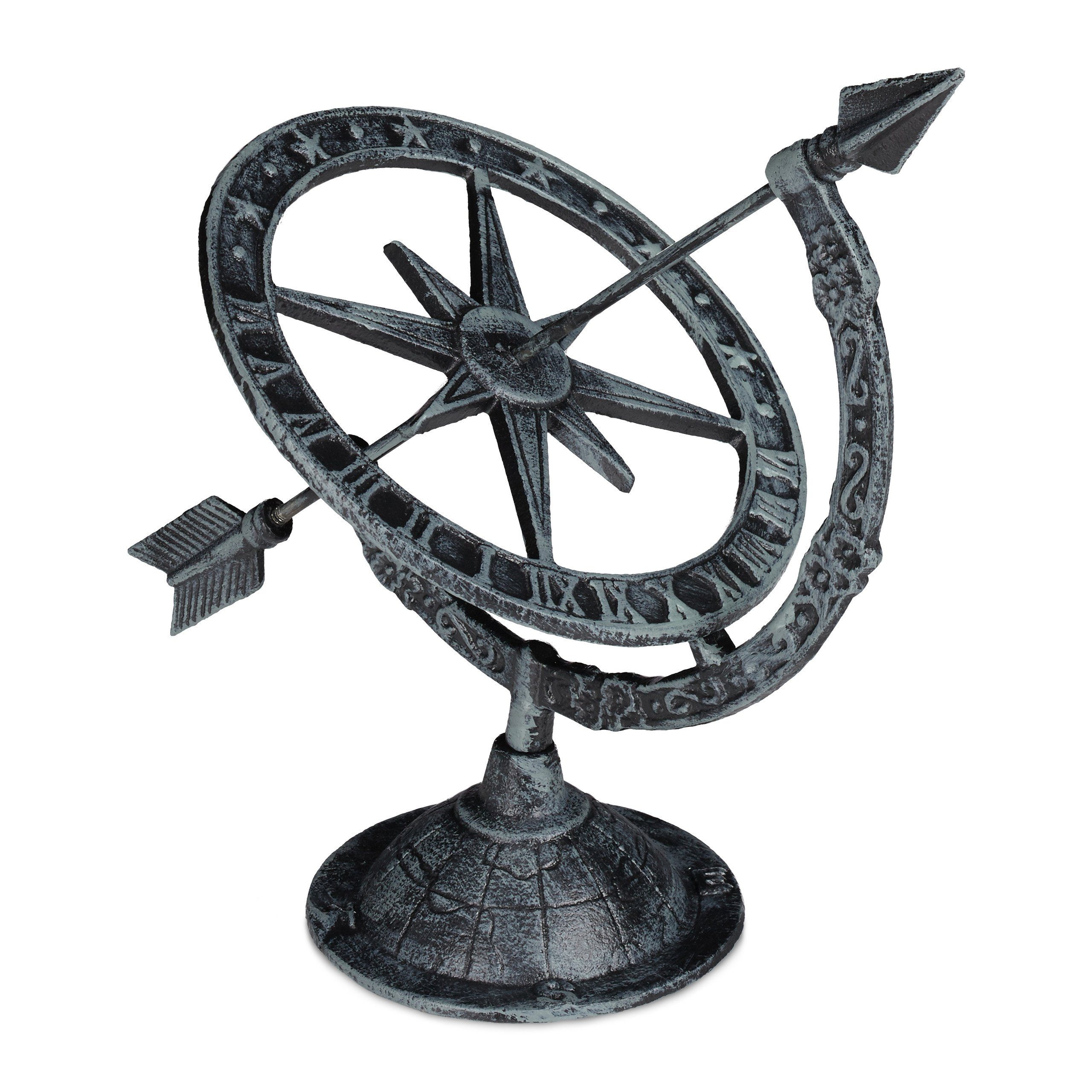 relaxdays Gartenfigur Sonnenuhr Garten günstig online kaufen
