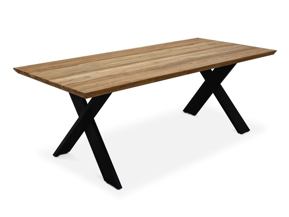 220x100 Sens-Line Tisch (1) Gartentisch Hamilton Aluminium/teak SenS-Line