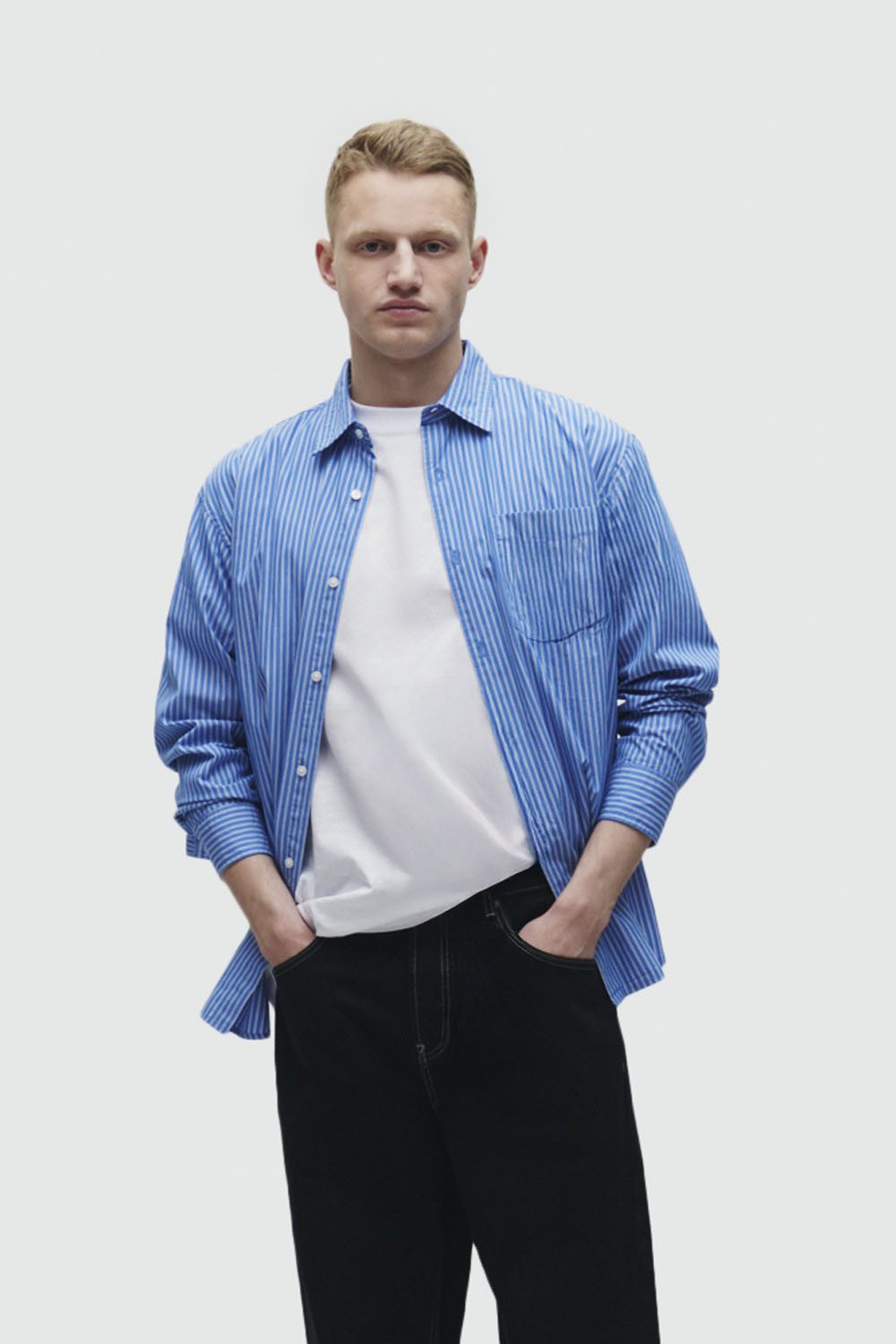 Langarmhemd JJECODY POPLIN SHIRT LS SN